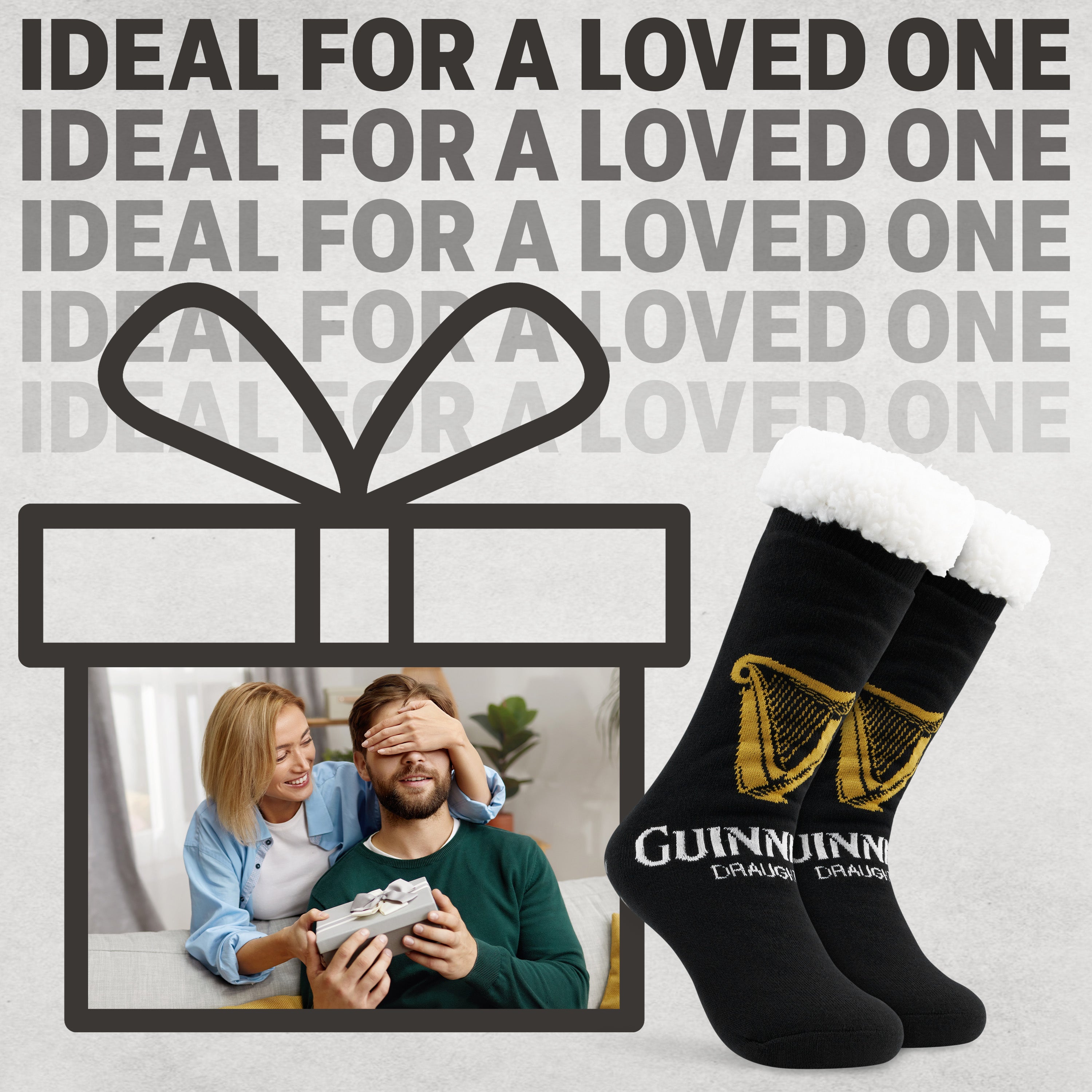 guinness-chaussons-chaussettes-homme-pilou-antid-rapant image 3
