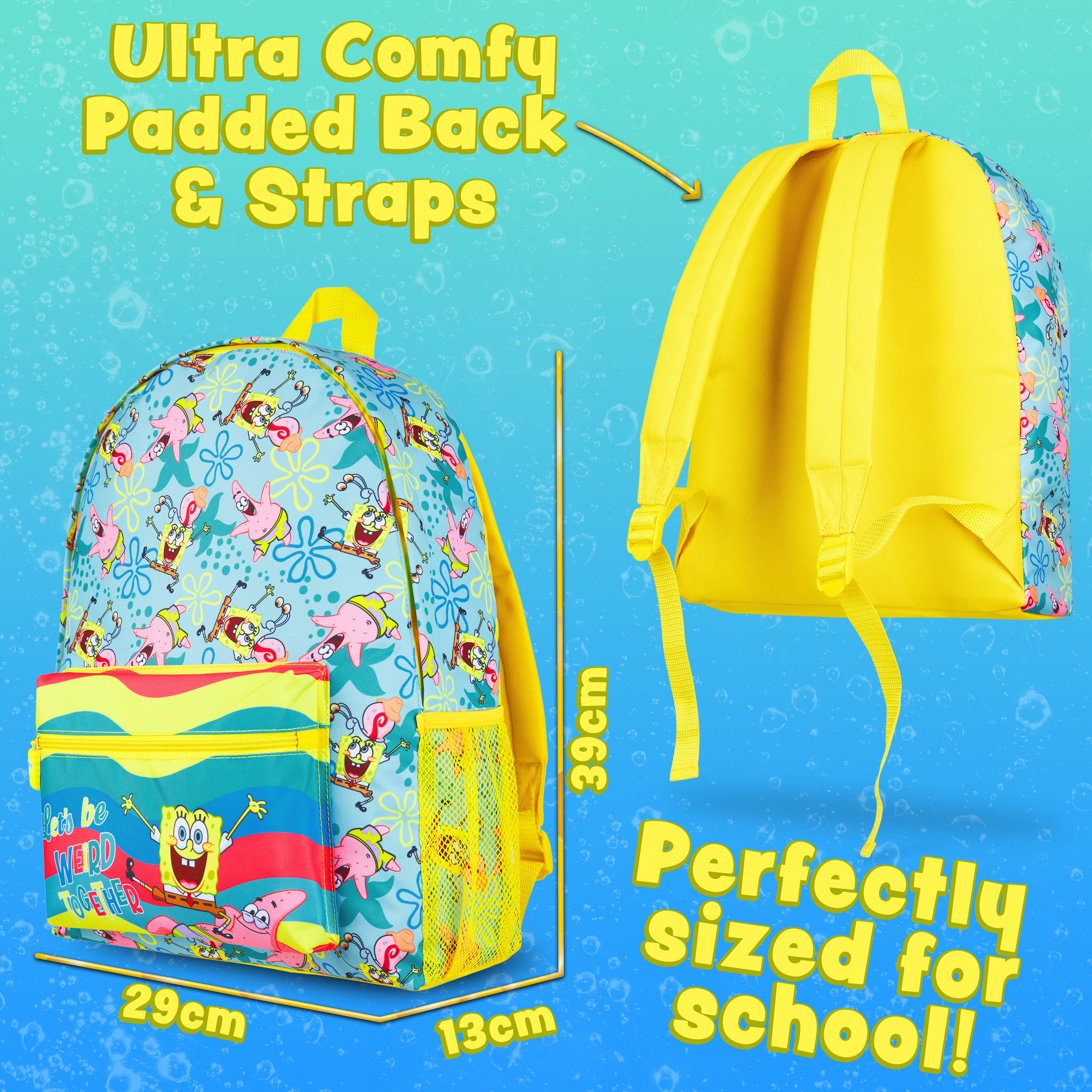 bob-l-ponge-sac-dos-enfant-cartable-cole image 6
