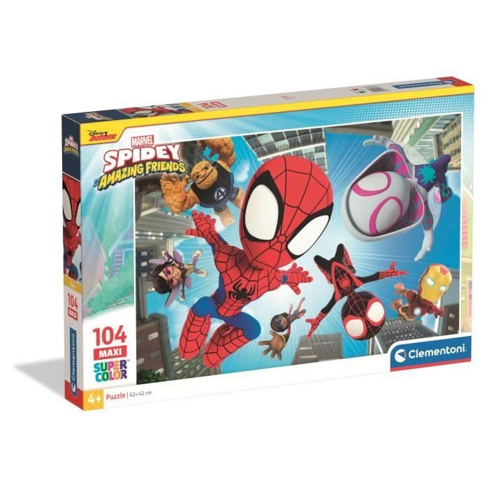 marvel-spidey-friends-puzzle-enfant-104-pi-ces-d-s-4-ans image 5