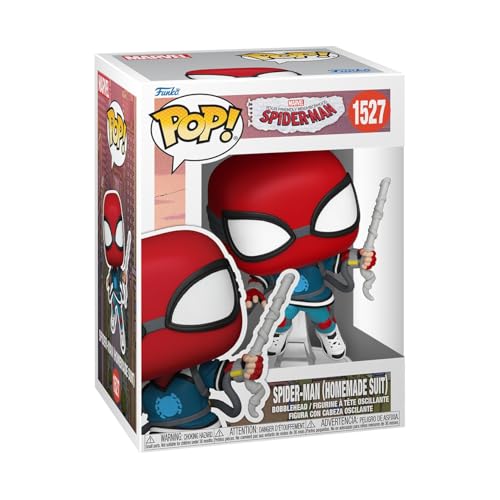 funko-pop-spider-man-peter-parker-proto-suit-figurine-9-5-cm image 8