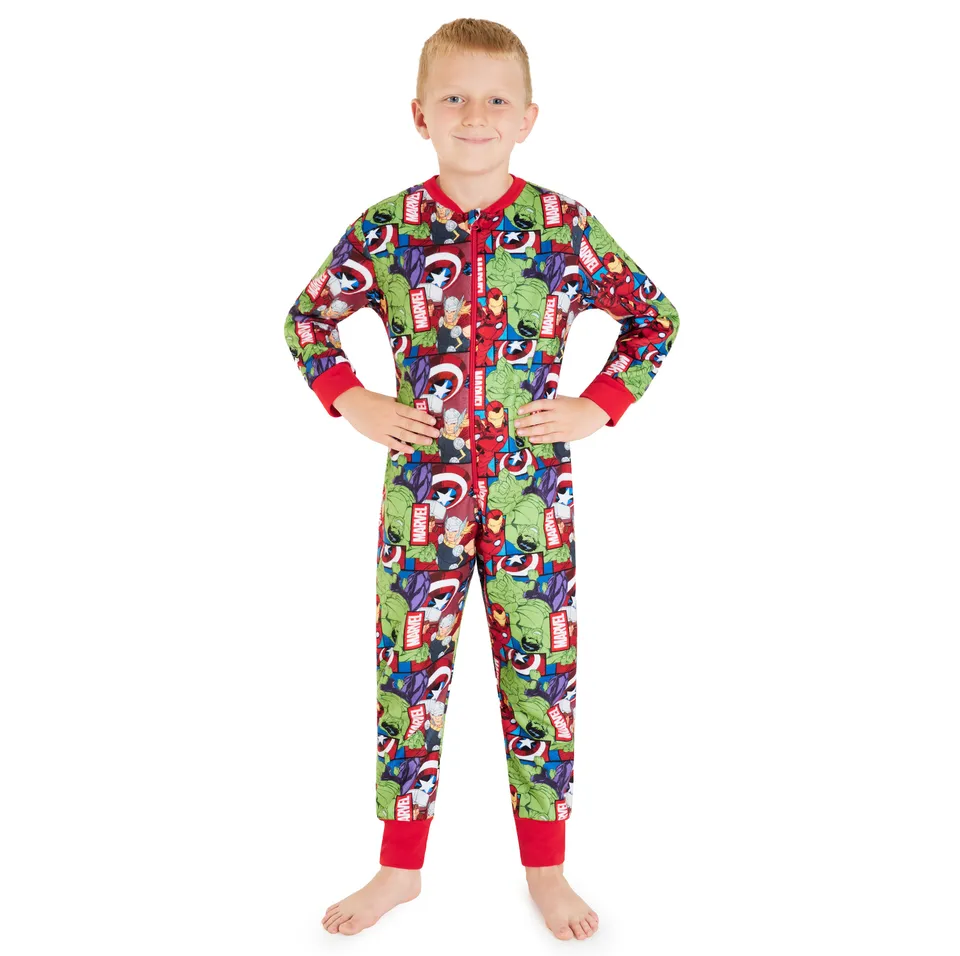 marvel-avengers-grenouill-re-polaire-gar-on-7-8-ans-capuche image 1
