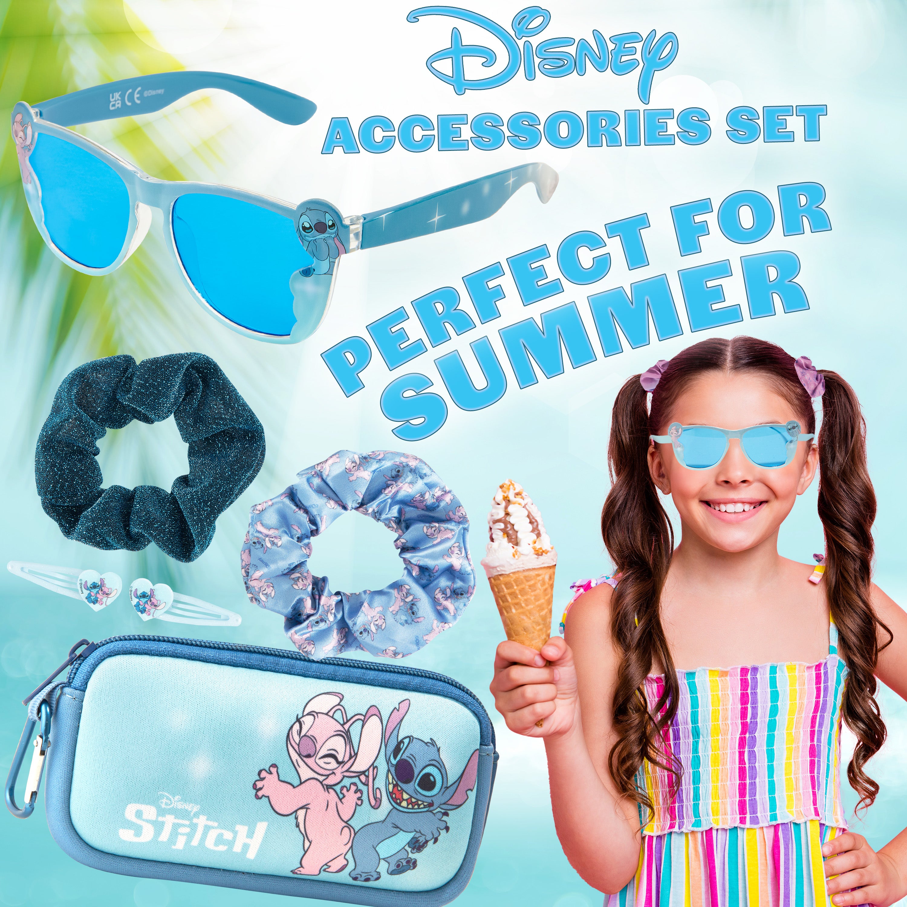 disney-stitch-angel-lunettes-soleil-fille-set-accessoires image 3