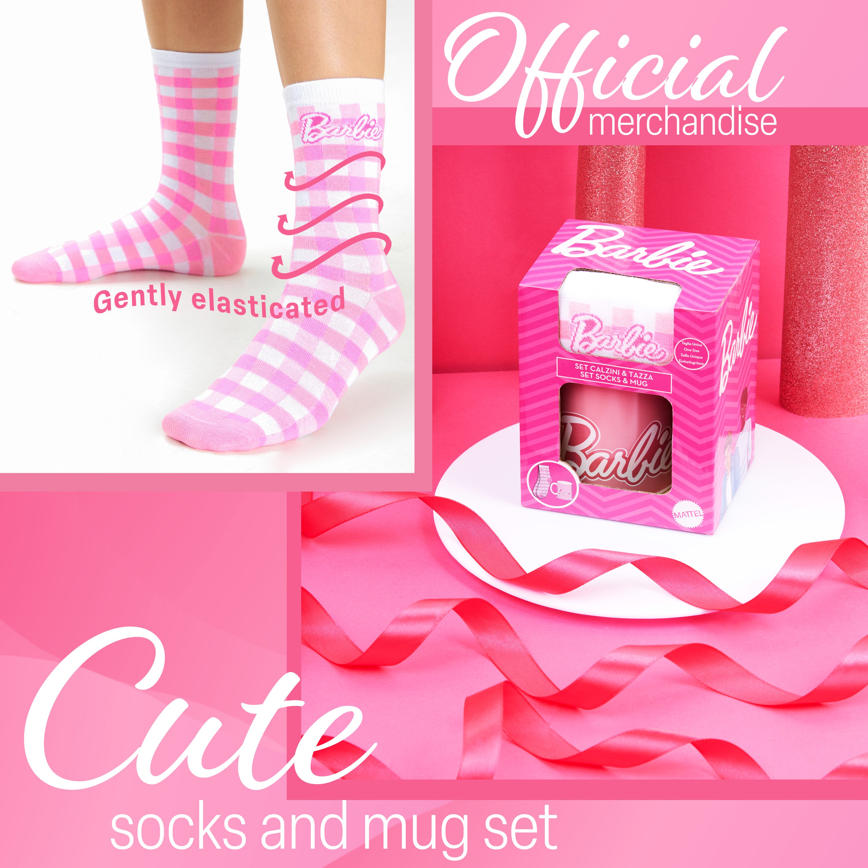 barbie-mug-c-ramique-312ml-chaussettes-coffret-femme image 6