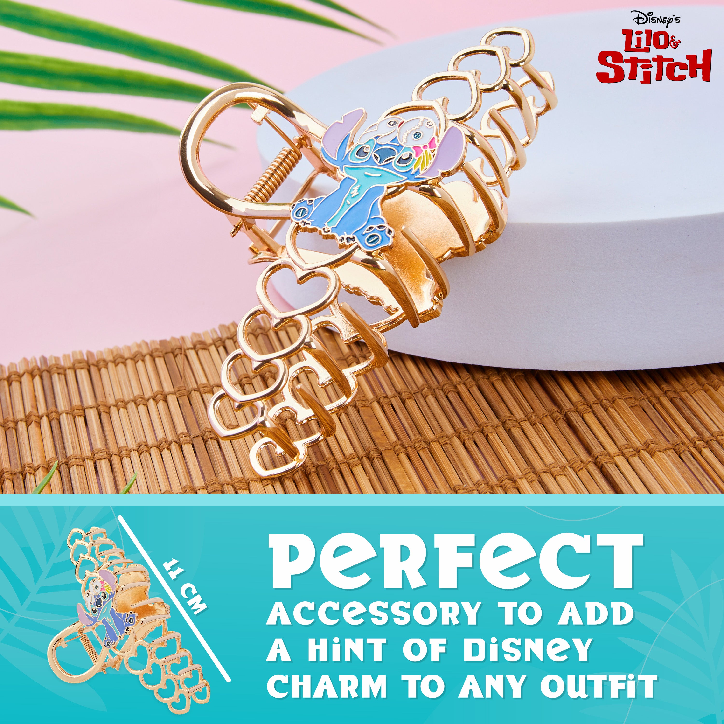 disney-stitch-pince-crabe-cheveux-fille-m-tal image 6