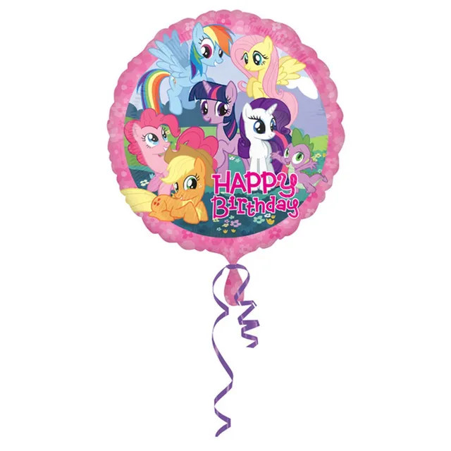 my-little-pony-ballon-h-lium-43-cm-birthday-aluminium-rond image 1