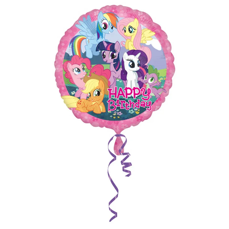 my-little-pony-ballon-h-lium-43-cm-birthday-aluminium-rond image 1