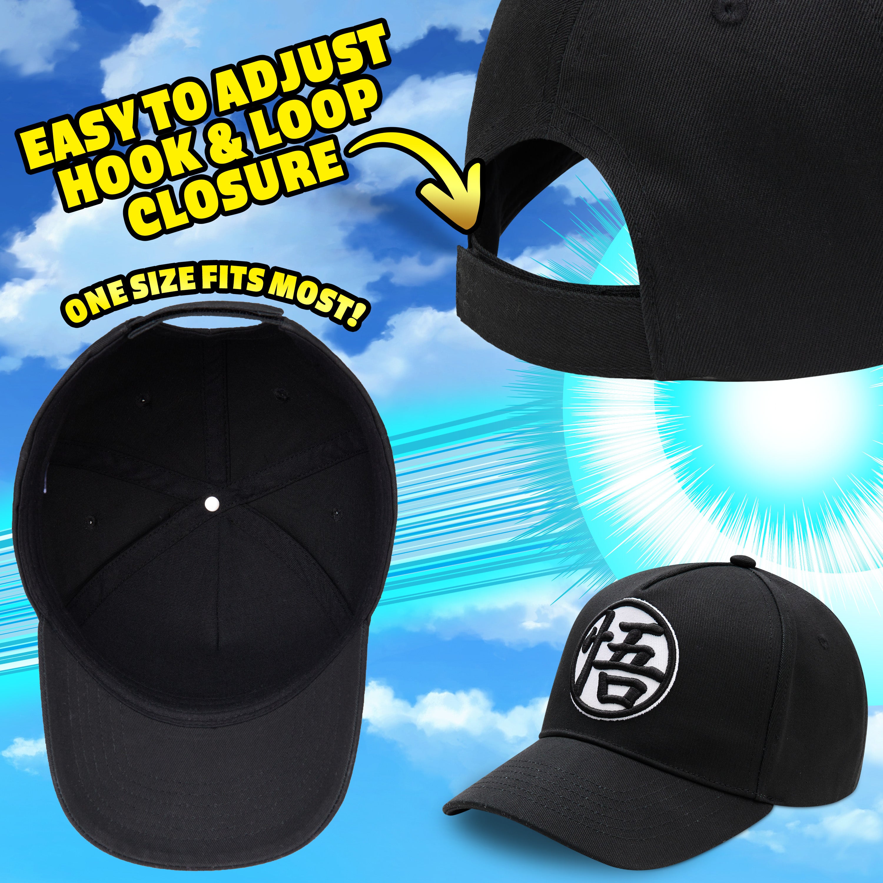 get-trend-dragon-ball-z-casquette-homme-noire-r-glable image 5