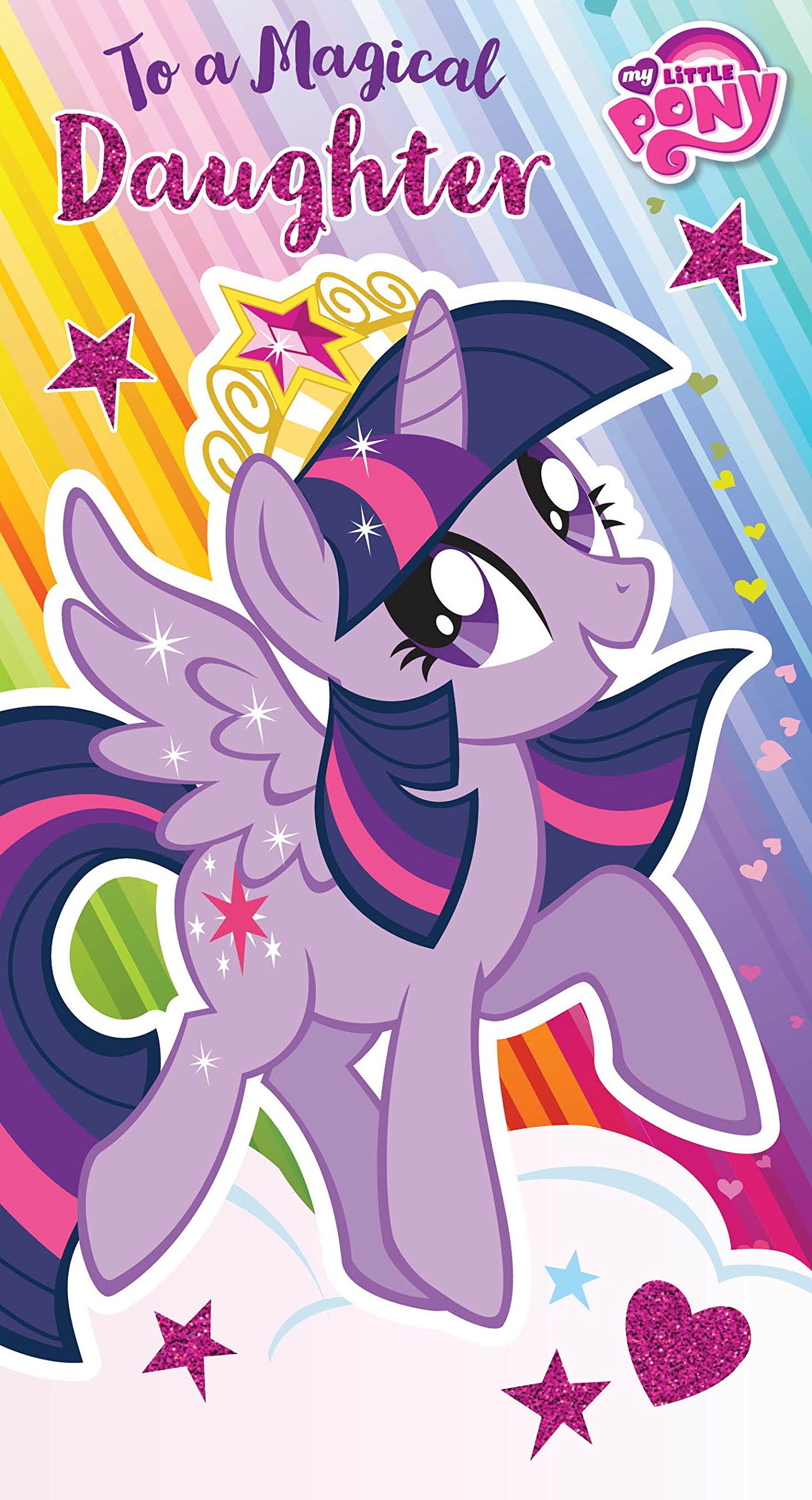 my-little-pony-carte-de-voeux-with-lots-of-love-anniversaire image 1