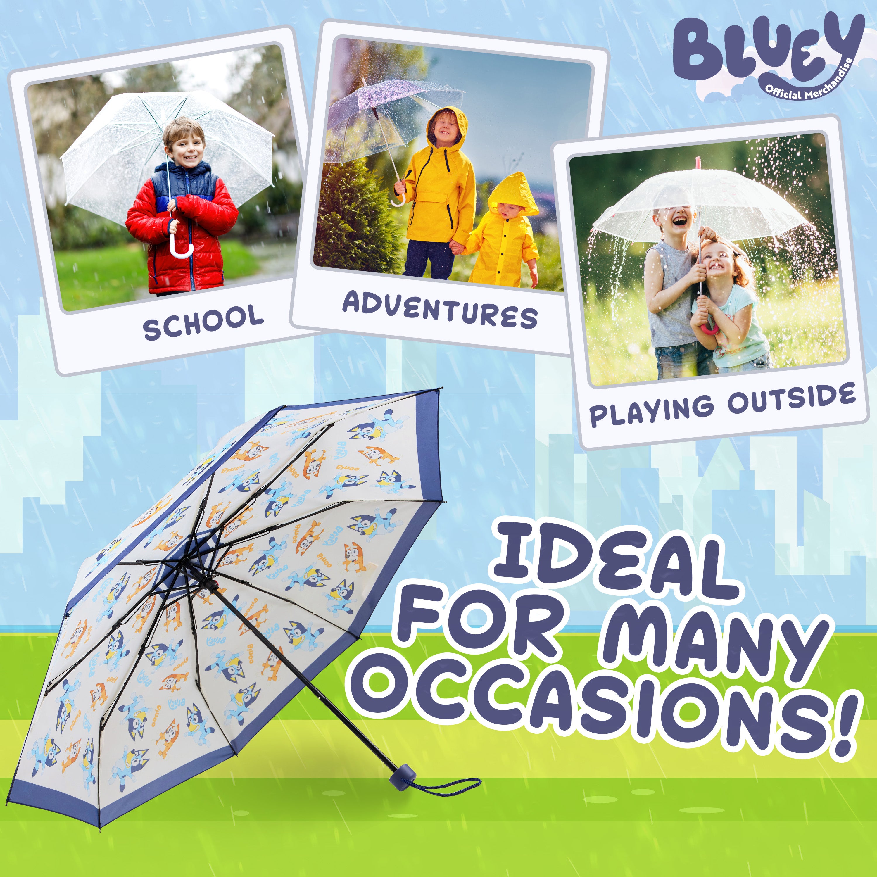 bluey-parapluie-enfant-pliable-t-lescopique-compact image 4