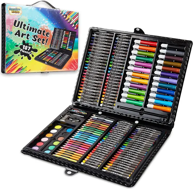 kreativekraft-coffret-dessin-enfant-187-pi-ces image 1