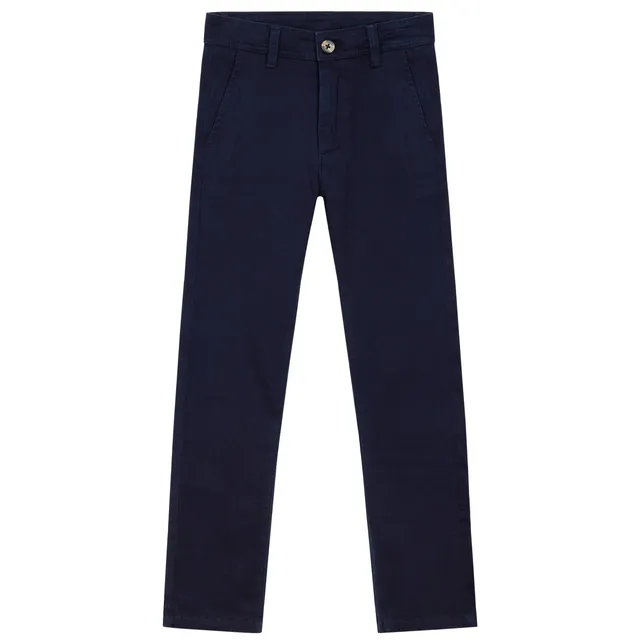 citycomfort-chino-gar-on-beige-poches-taille-r-glable-7-8-ans image 1