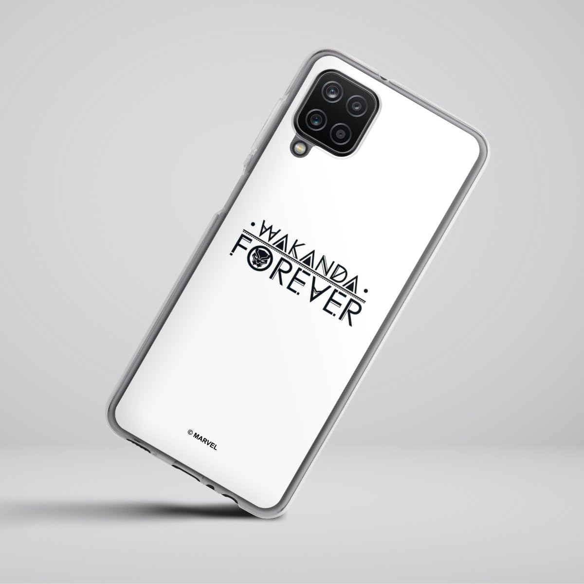 marvel-black-panther-wakanda-forever-coque-galaxy-a12-silicone image 2