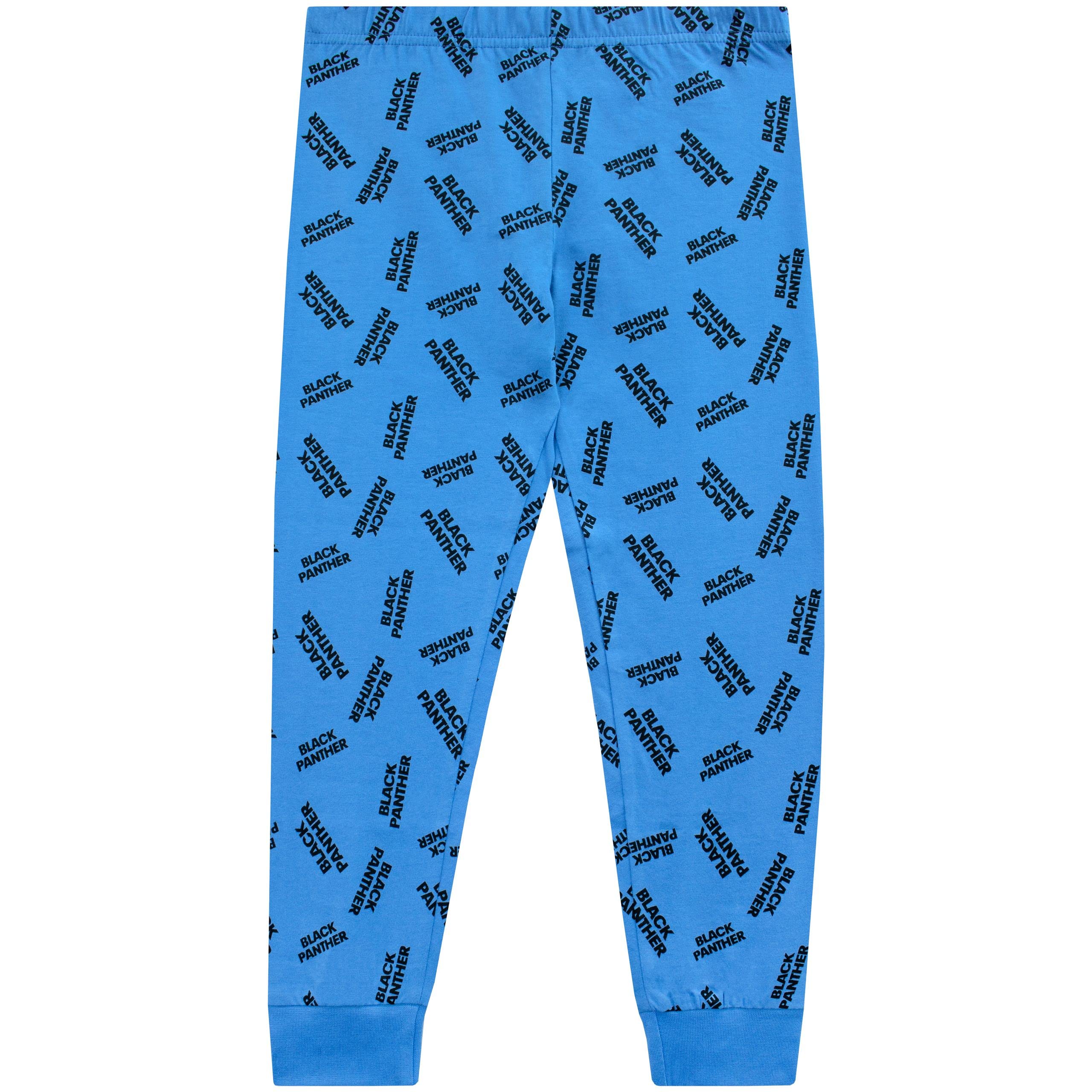 marvel-black-panther-pyjama-gar-on-8-9-ans-manches-courtes image 7