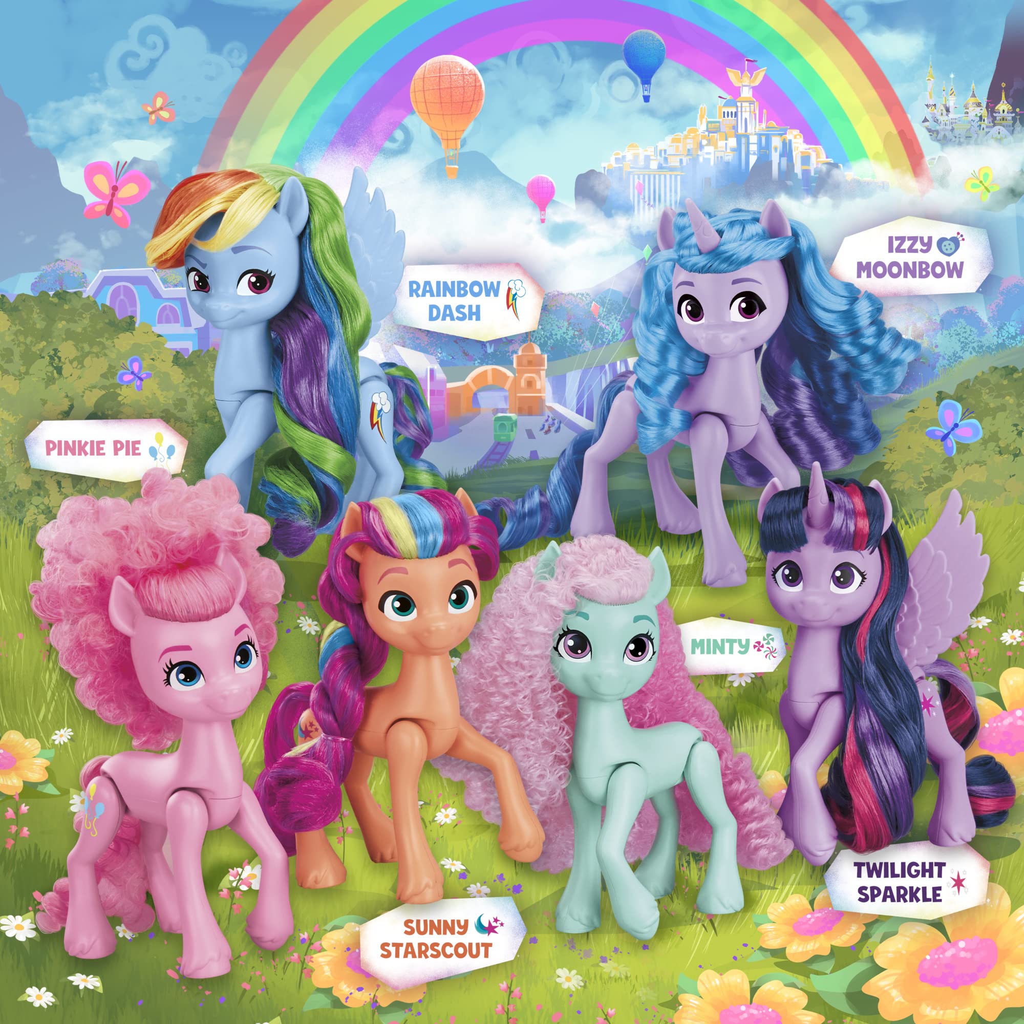 my-little-pony-amis-arc-en-ciel-coffret-6-poneys-14-cm image 3