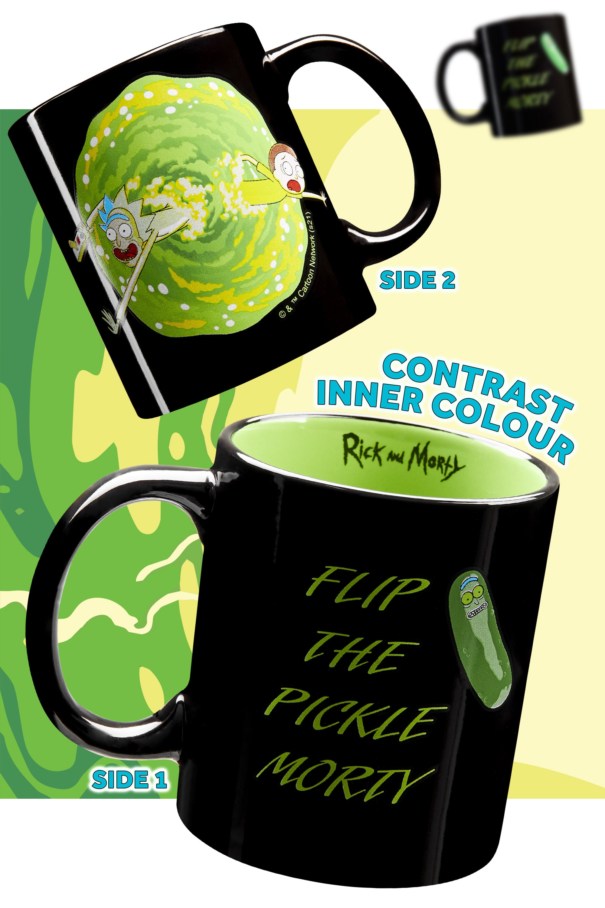 rick-and-morty-mug-pickle-rick-chaussettes-coffret-cadeau image 5