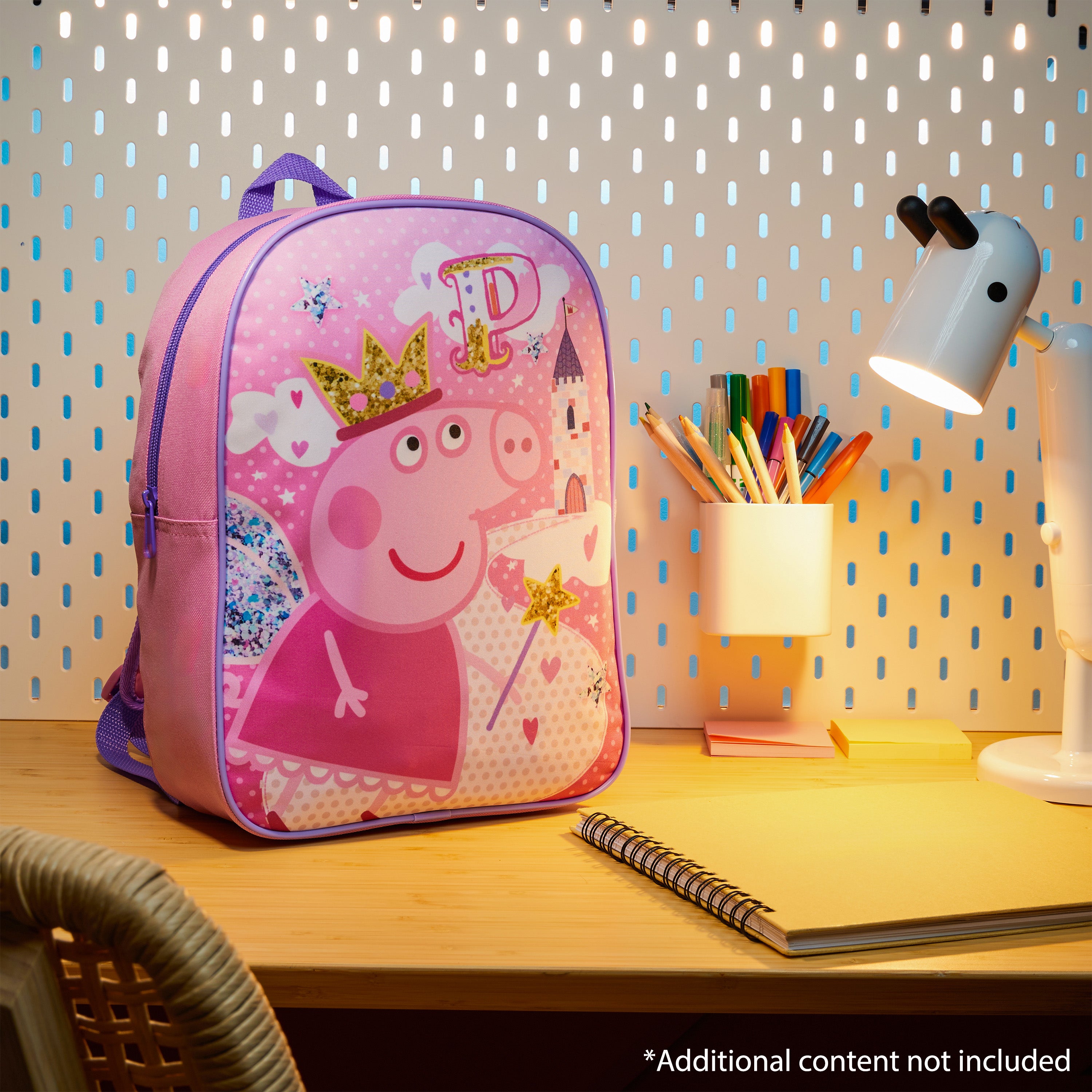 peppa-pig-sac-dos-enfant-rose-3-9-ans-bretelles-r-glables image 5