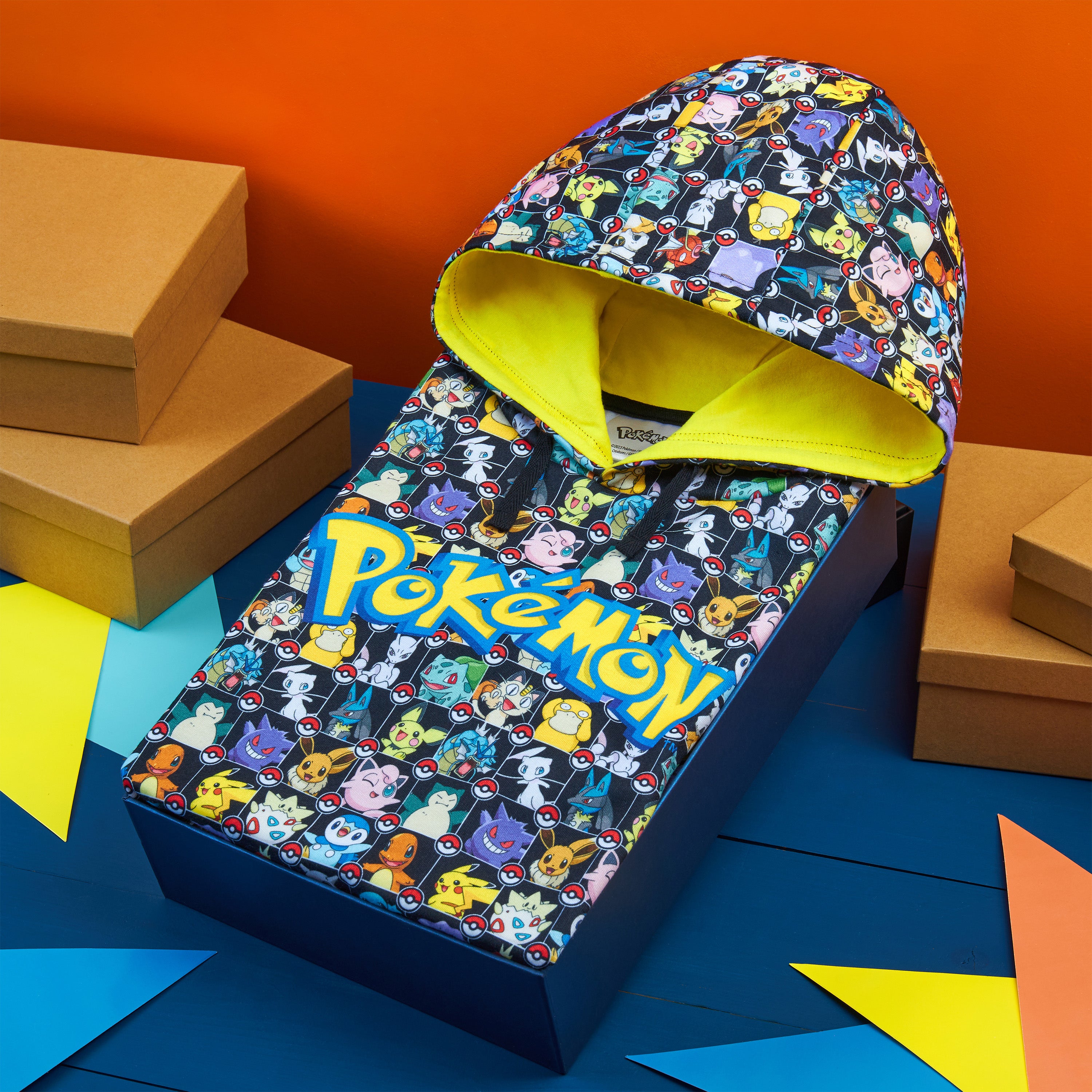 pok-mon-sweat-capuche-gar-on-pikachu-7-8-ans image 2