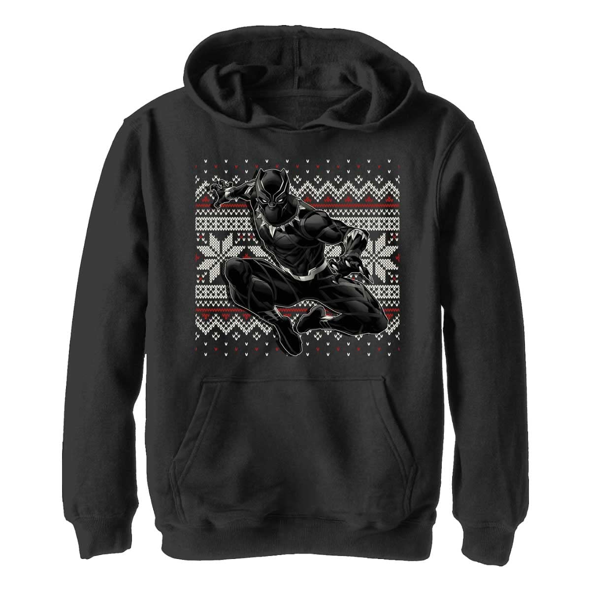marvel-black-panther-sweat-capuche-enfant-panther-holiday-7-ans image 1
