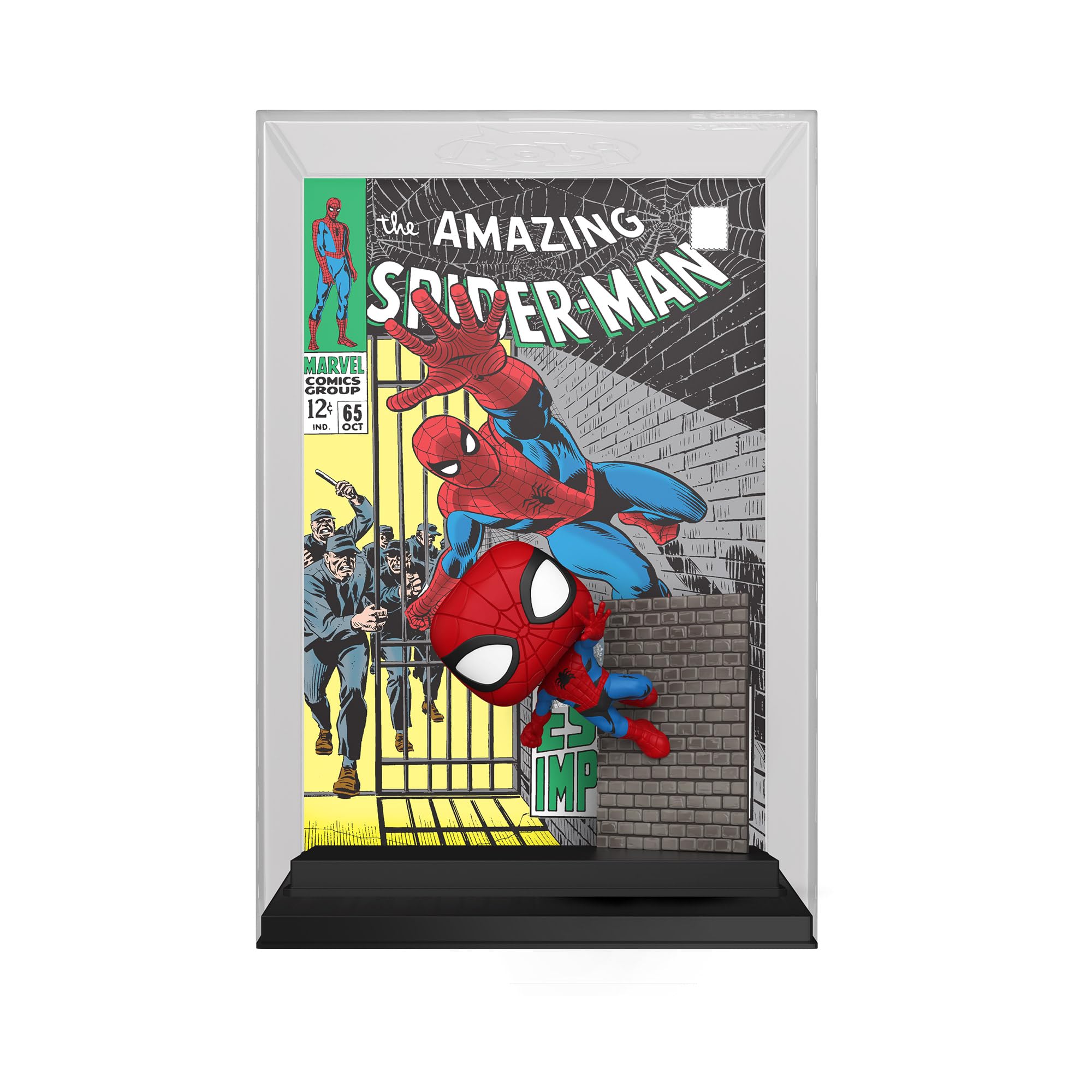 funko-pop-comic-cover-marvel-spider-man-65-figurine-vinyle image 2