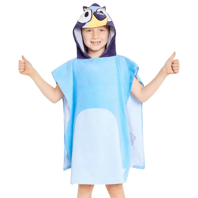 get-trend-bluey-poncho-de-bain-enfant-coton-taille-unique image 1