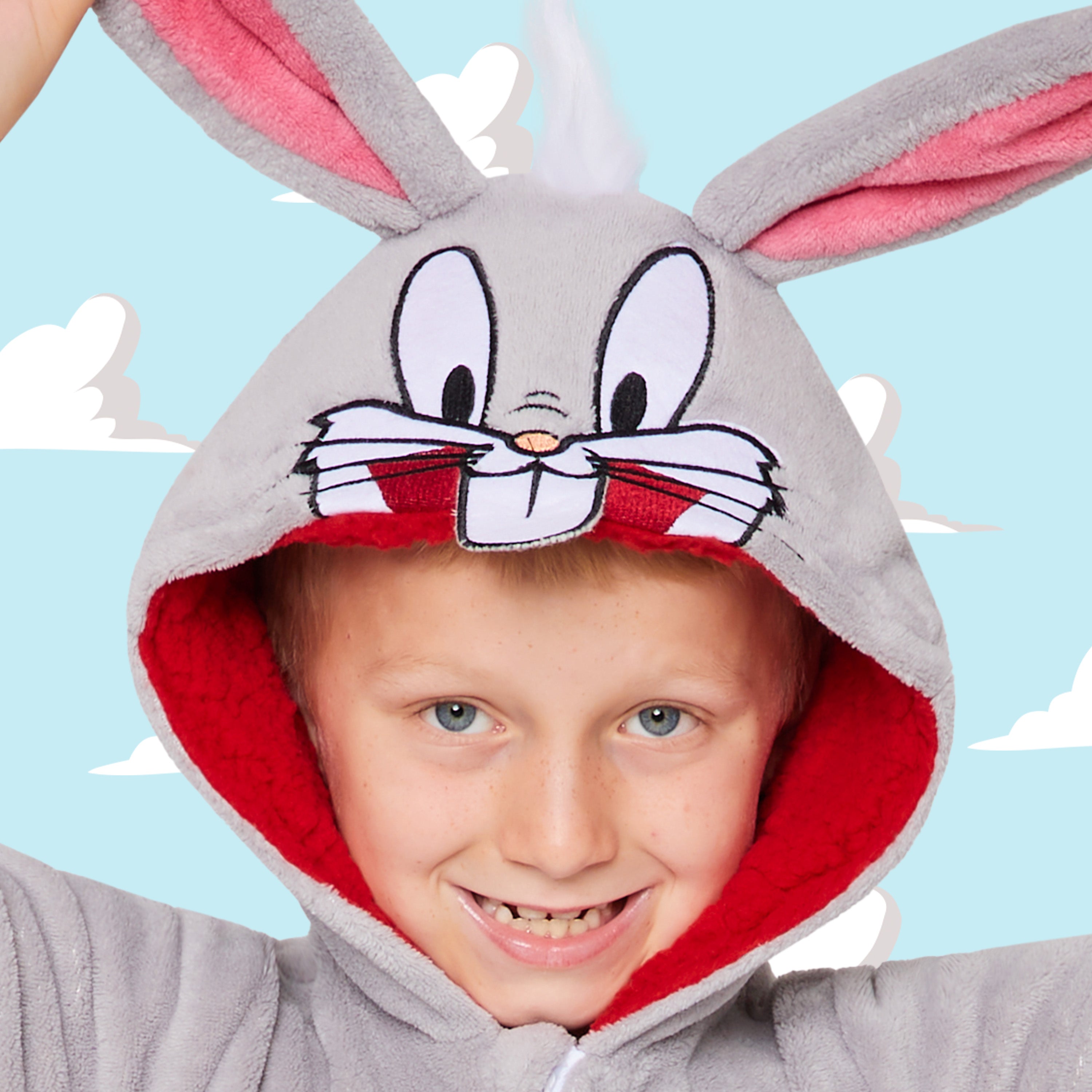 get-trend-looney-tunes-bugs-bunny-combinaison-polaire-enfant-7-15-ans image 4