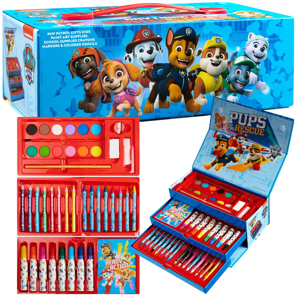 pat-patrouille-coffret-dessin-40-pi-ces-multicolore image 1