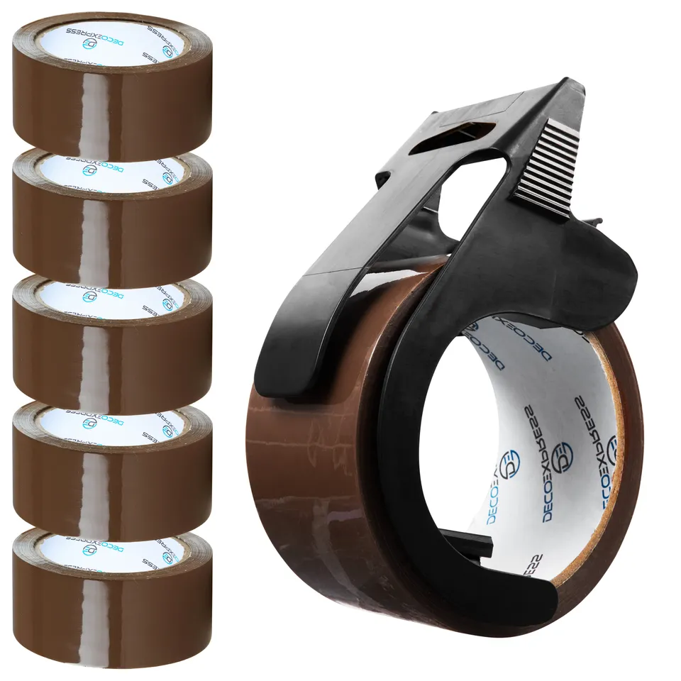 get-trend-d-vidoir-ruban-adh-sif-marron-6-rouleaux-petit image 1
