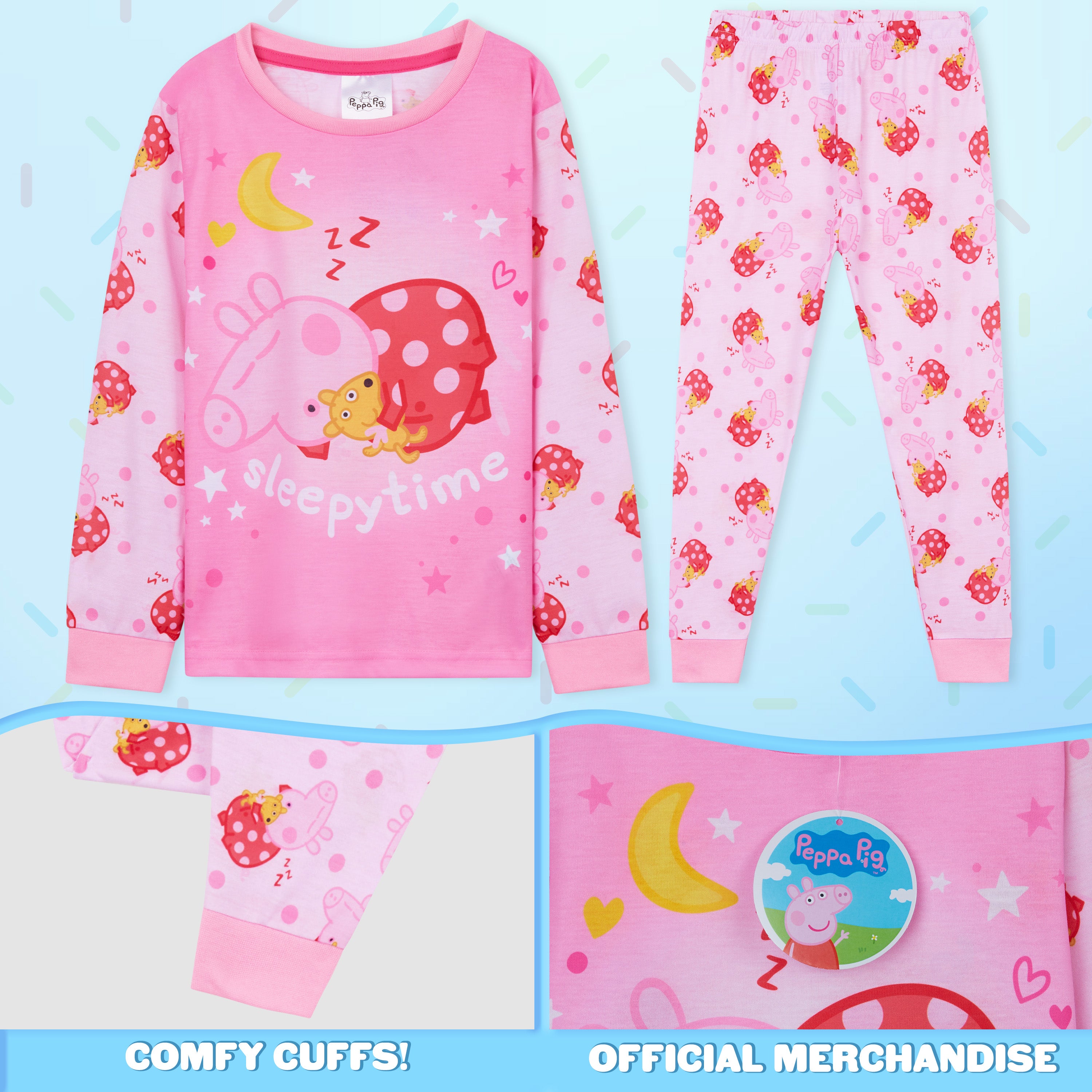 get-trend-peppa-pig-pyjama-long-fille-coton-18-mois-5-ans image 3