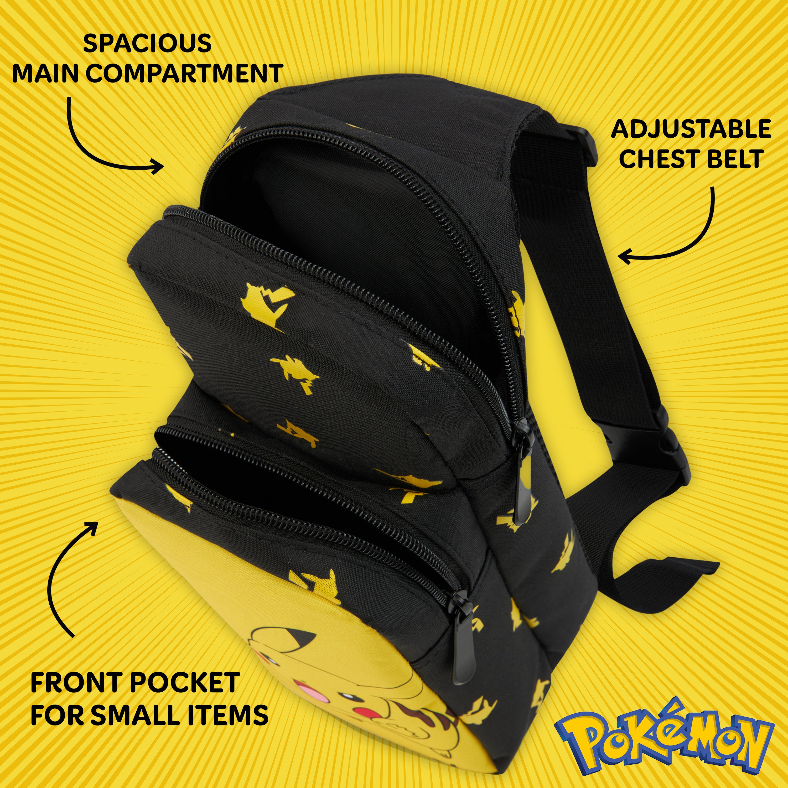 get-trend-pokemon-sac-banane-enfant-bandouli-re-sangle-r-glable image 4