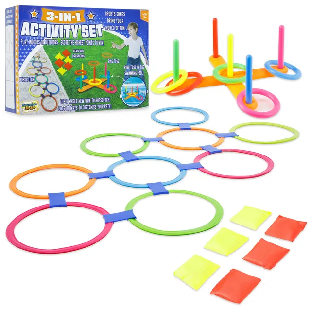 jeux-enfant-3-en-1-int-rieur-jardin-anneaux-marelle image 1