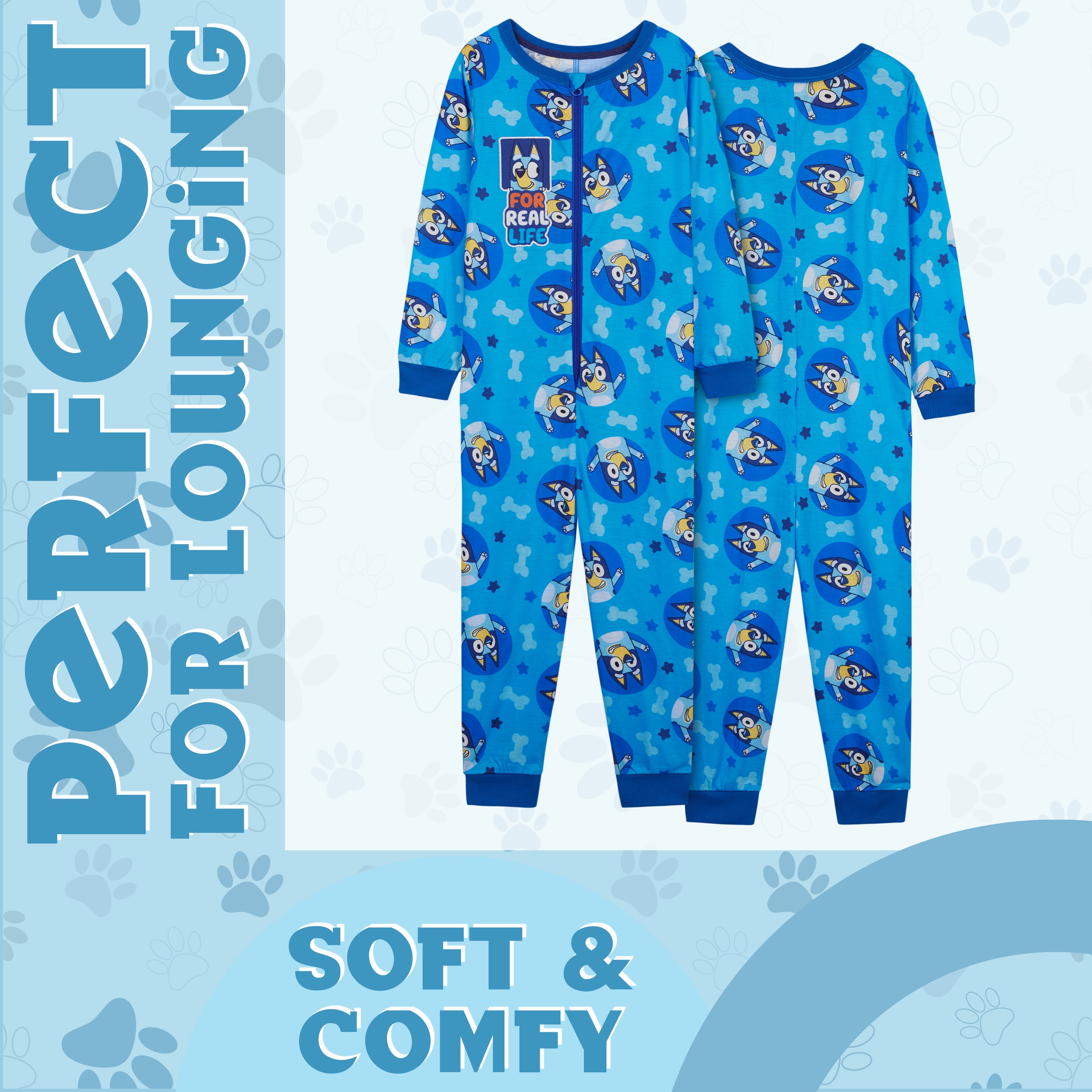 get-trend-boys-bluey-combinaison-gar-on-jersey-manches-resserr-es image 5