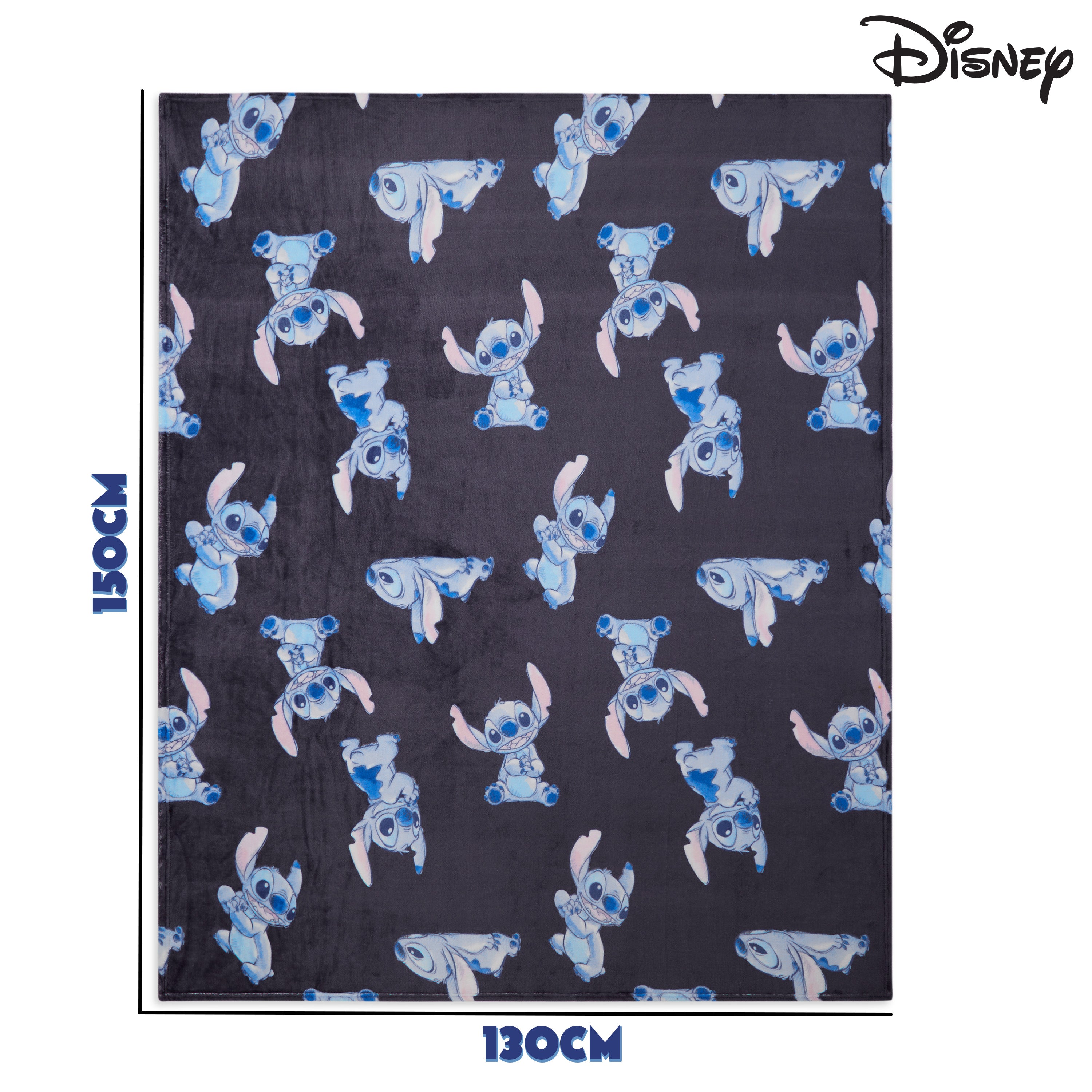 disney-stitch-plaid-polaire-bleu-150x130-cm-2 image 5