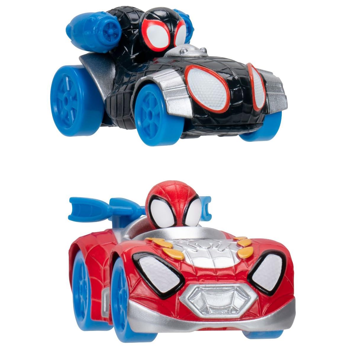 marvel-spidey-friends-mallette-lanceur-30-5-cm-2-v-hicules image 2