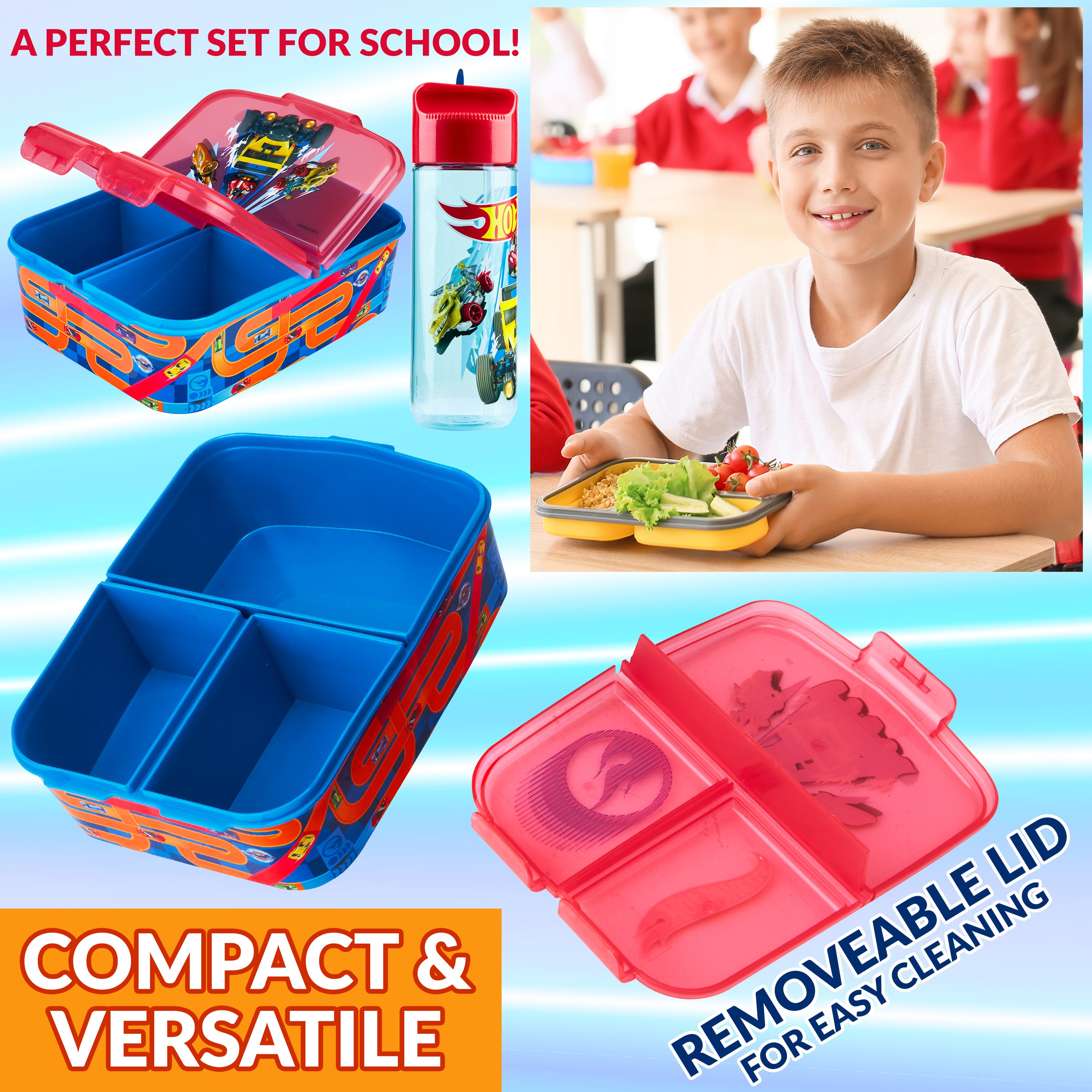 hot-wheels-lunch-box-bento-gourde-340-ml-gar-on image 5