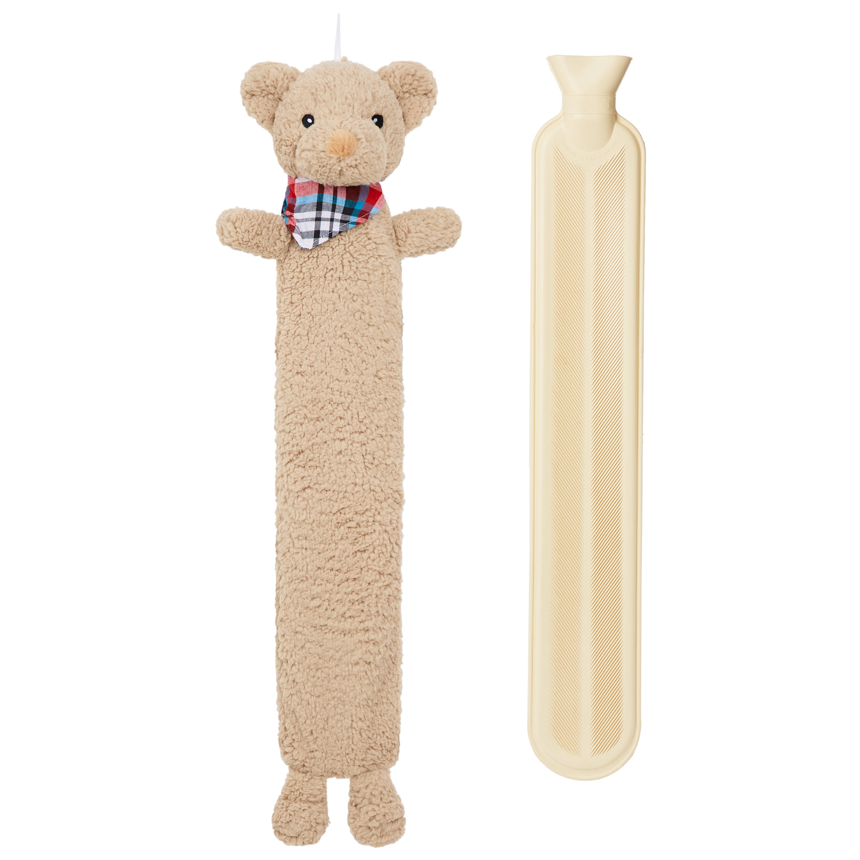get-trend-home-bouillotte-eau-chaude-teddy-long-2l-peluche image 1