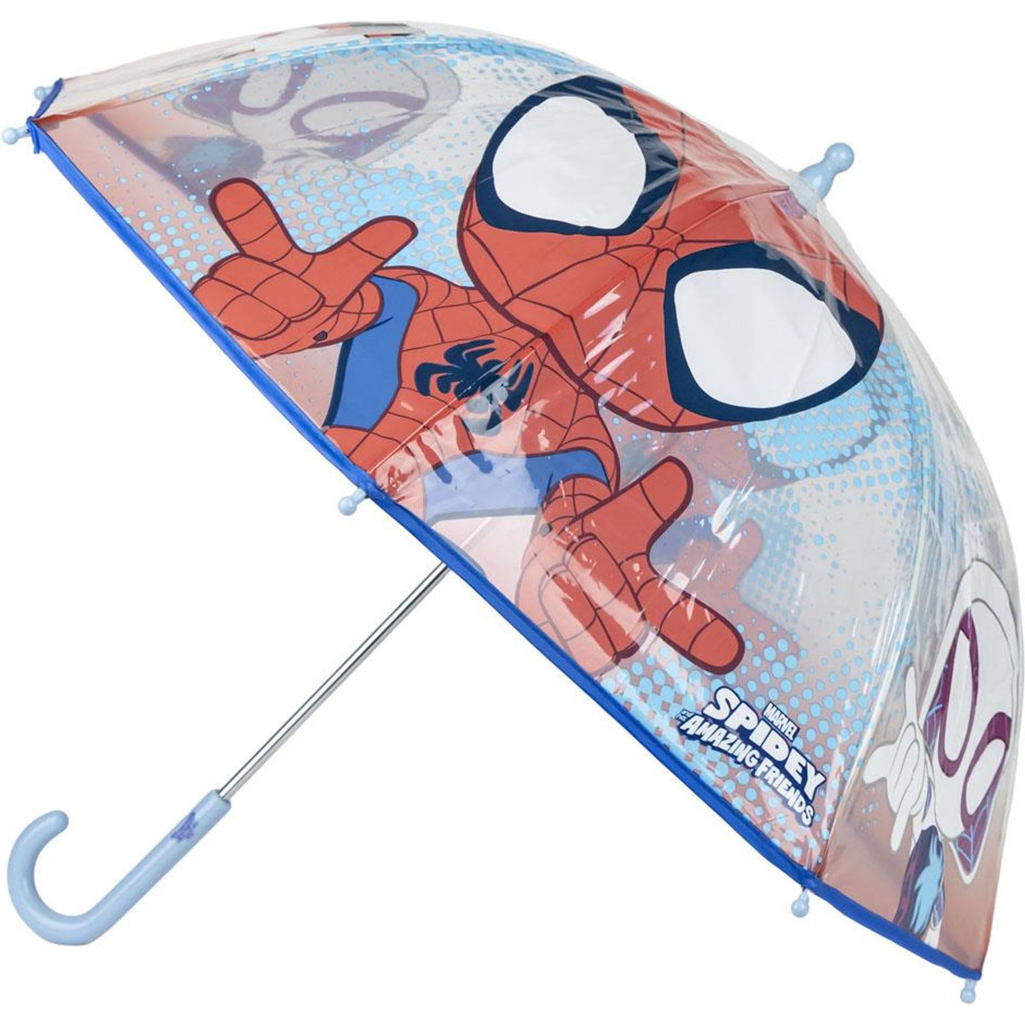 marvel-spidey-parapluie-bulle-transparent-enfant-manuel image 1