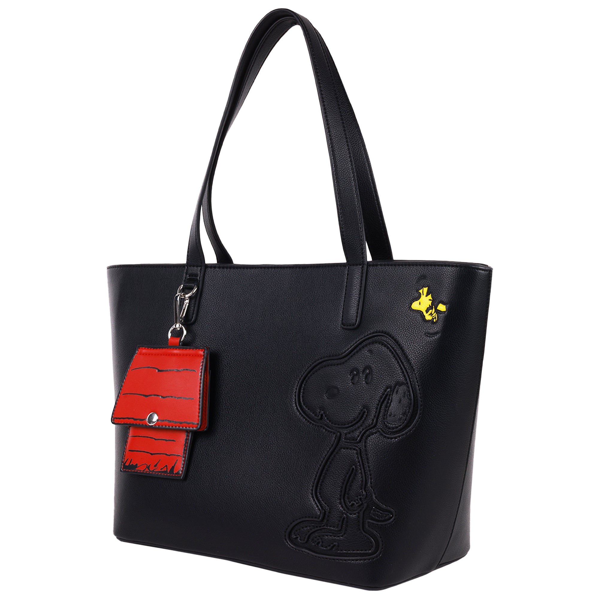 danielle-nicole-peanuts-tote-bag-snoopy-noir-porte-cartes image 3
