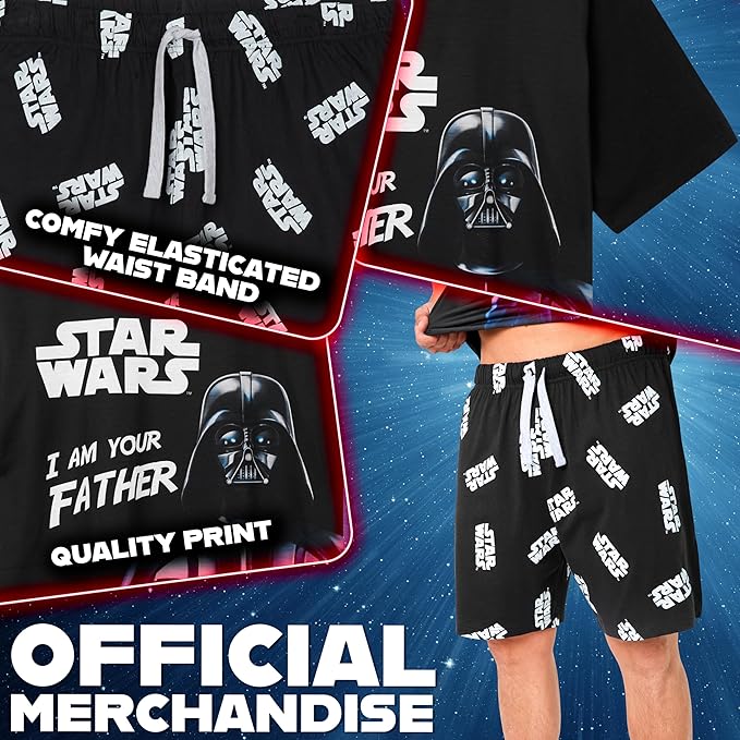 star-wars-pyjama-homme-short-t-shirt-grogu-coton image 4