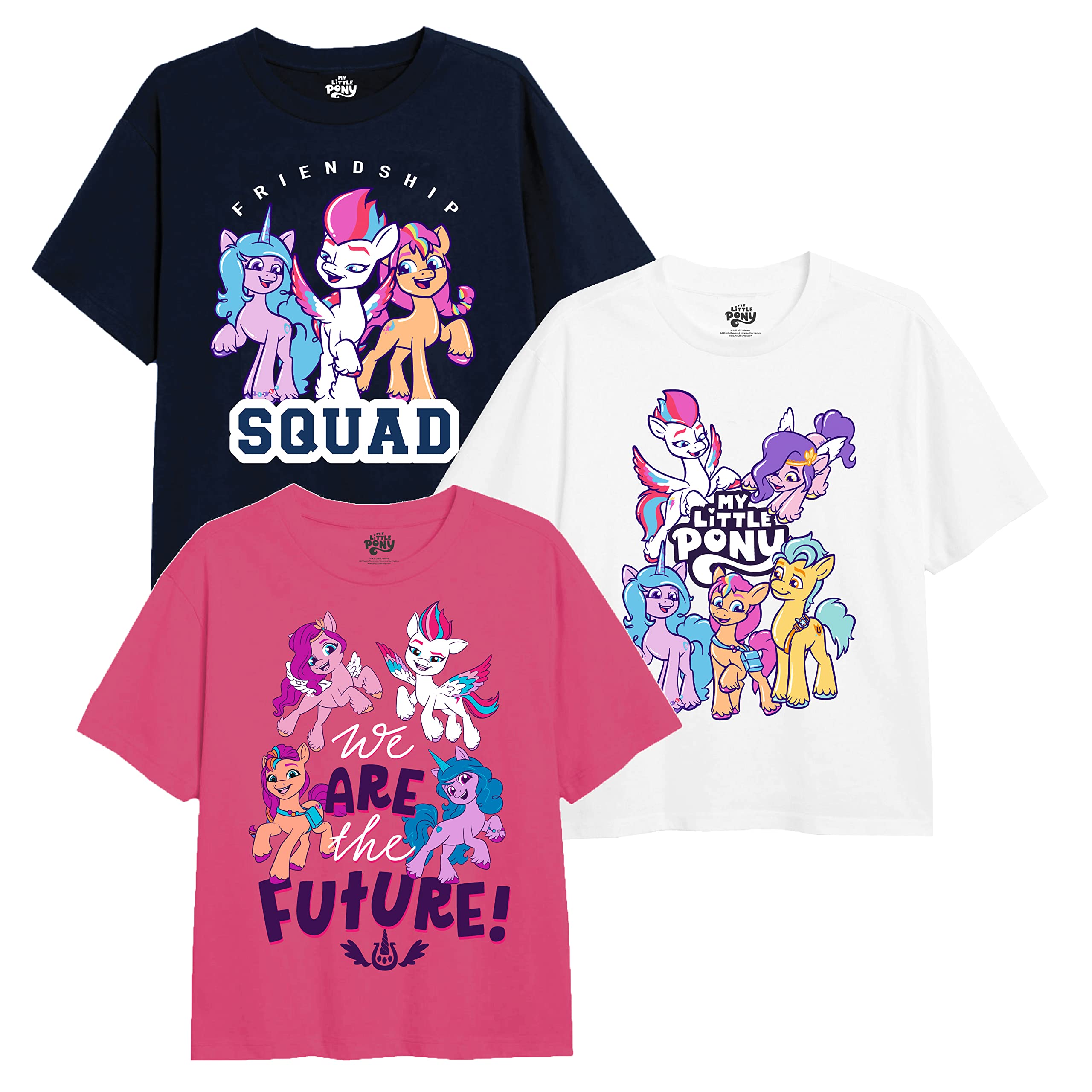 my-little-pony-squad-goals-pack-t-shirts-fille-multicolore-3-4-ans image 1