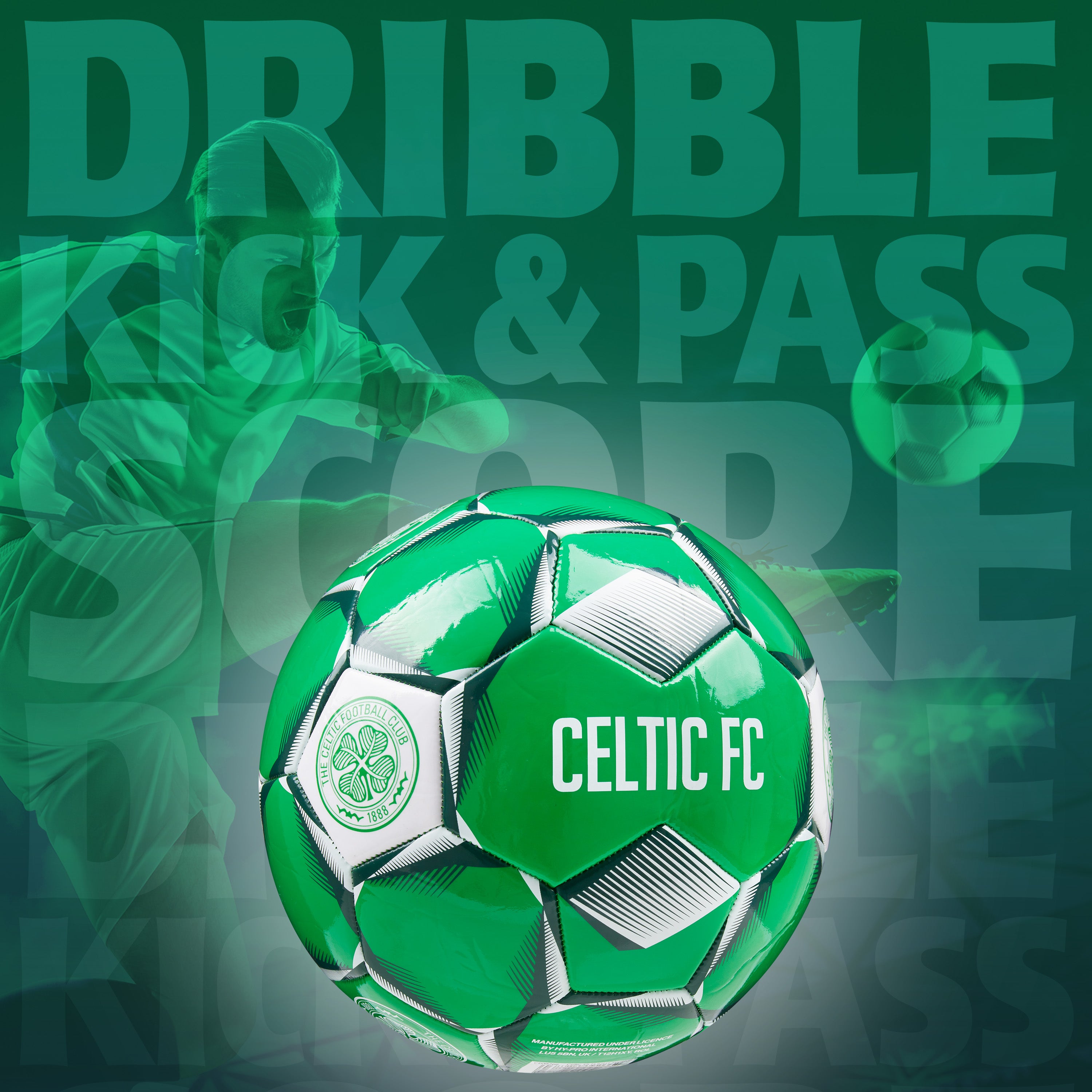 ballon-foot-celtic-fc-taille-4-entra-nement-adulte image 3