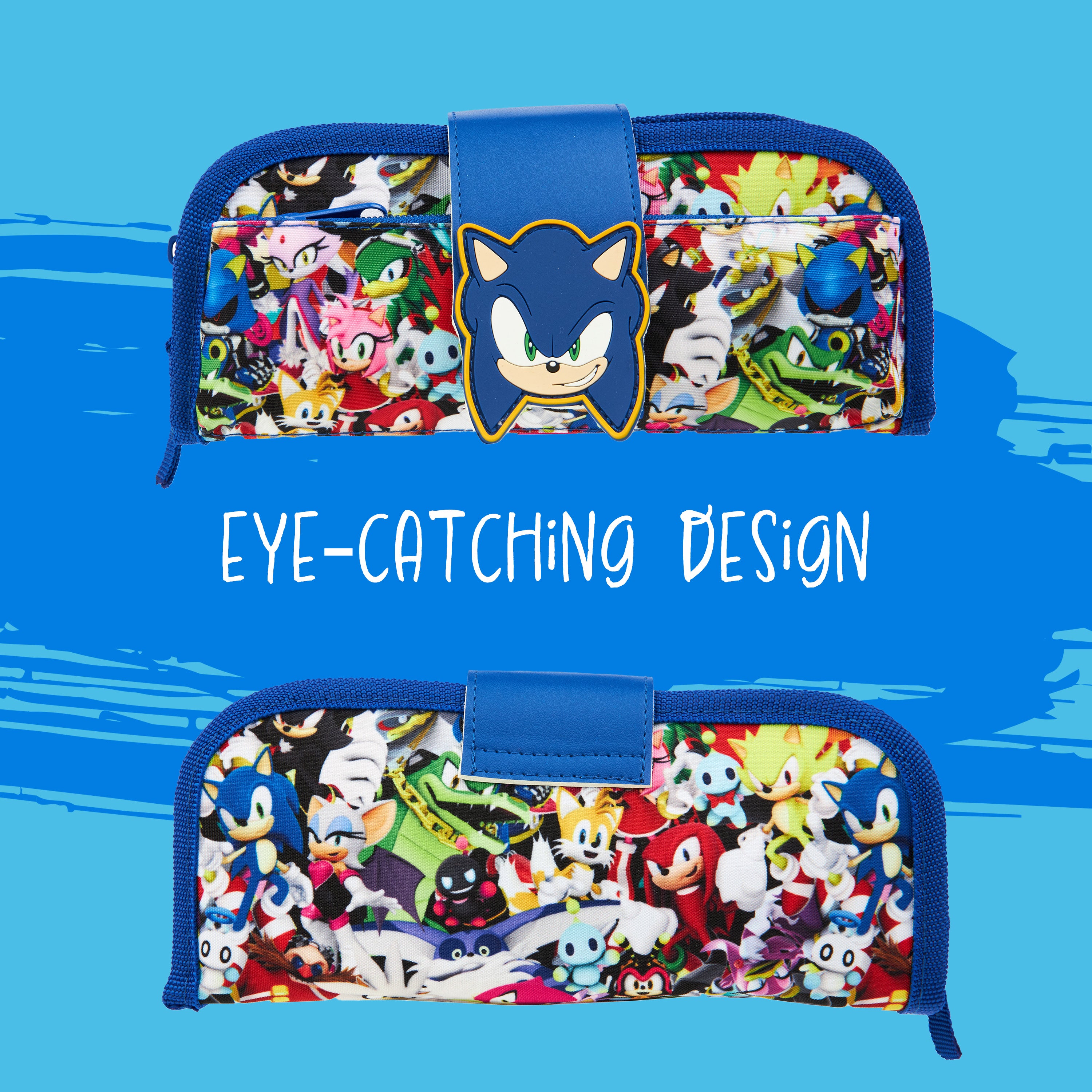 sonic-the-hedgehog-trousse-scolaire-2-en-1-compartiments image 4