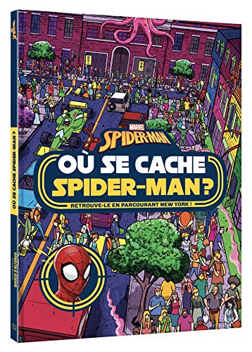 spider-man-o-se-cache-spider-man-livre-cherche-et-trouve-marvel image 2