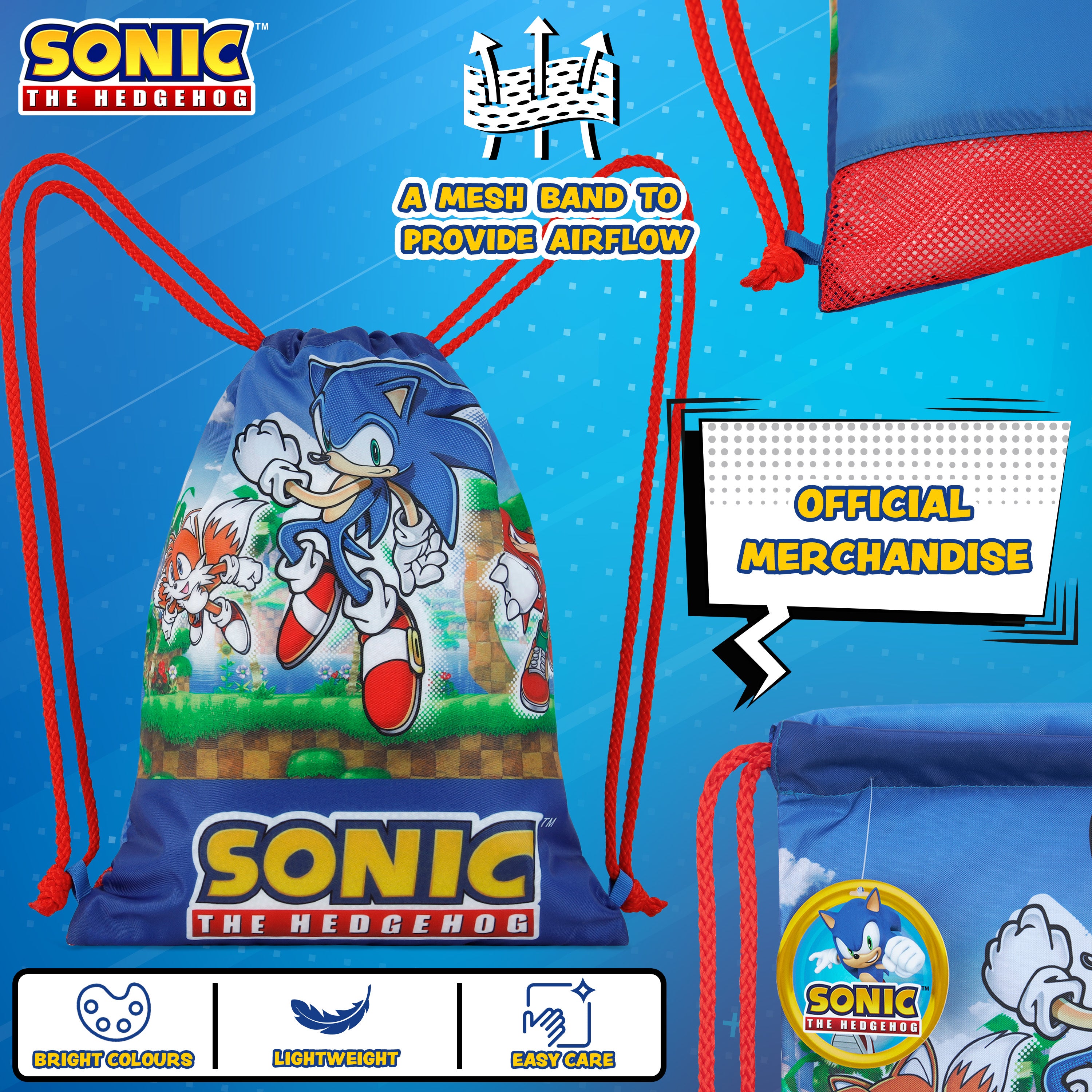 sonic-sac-piscine-cordon-enfant-31x40-cm-polyester image 6