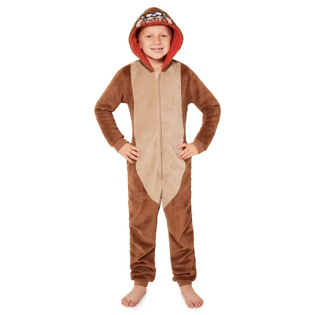 looney-tunes-combinaison-taz-polaire-capuche-7-15-ans image 1