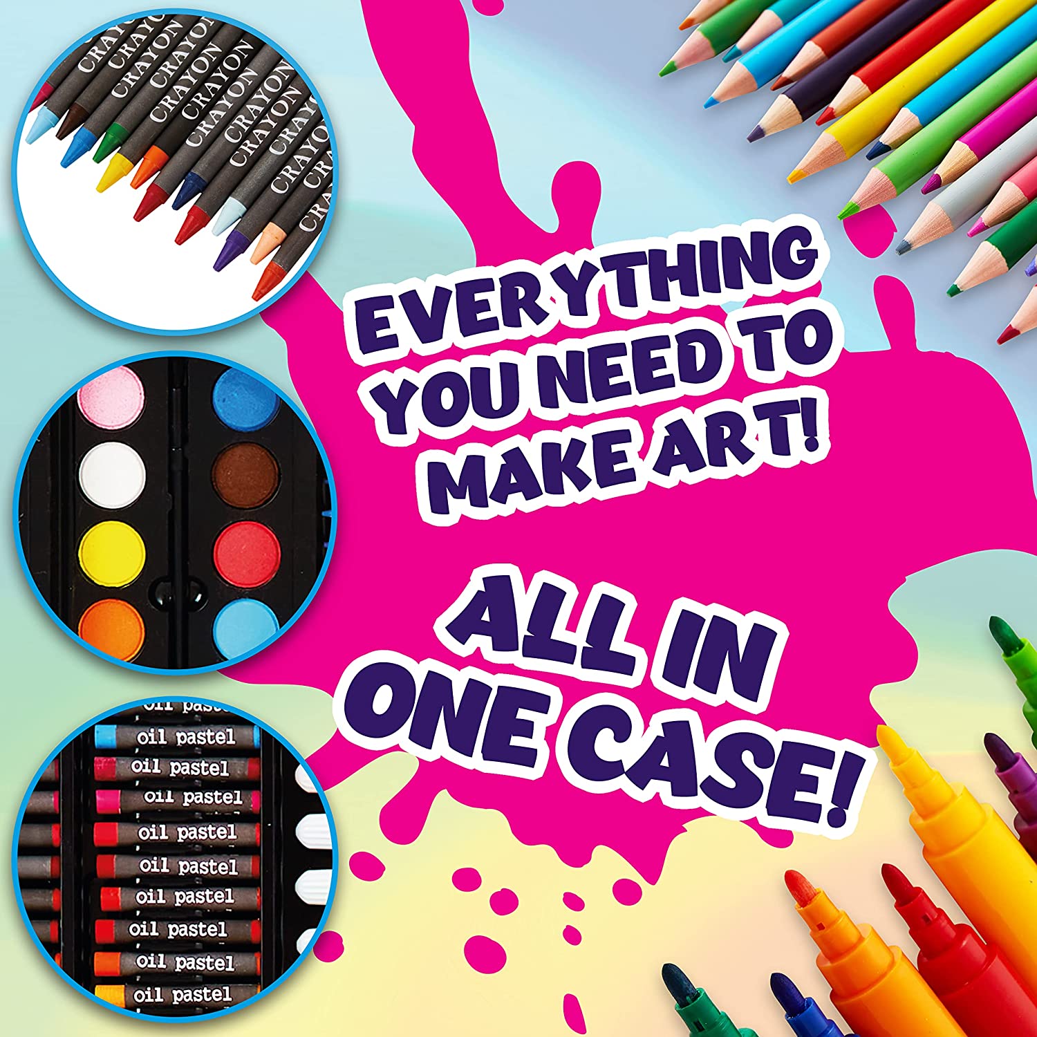 kreativekraft-coffret-dessin-enfant-187-pi-ces image 2