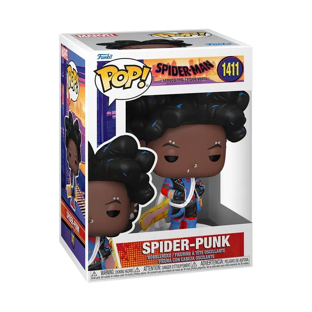 funko-pop-marvel-spider-punk-d-masqu-figurine-vinyle-9-5-cm image 1