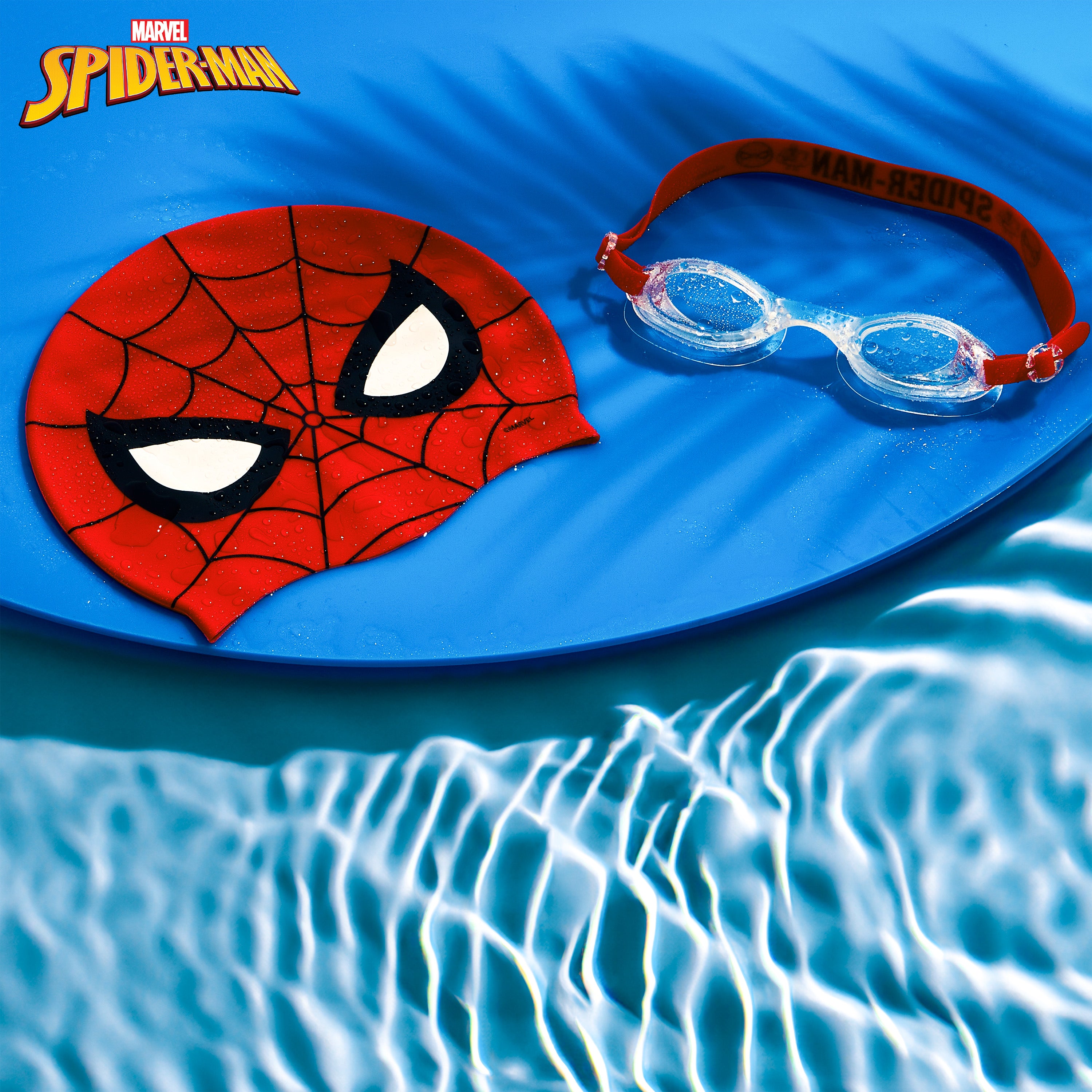 spiderman-kit-piscine-enfant-6-14-ans-rouge image 2