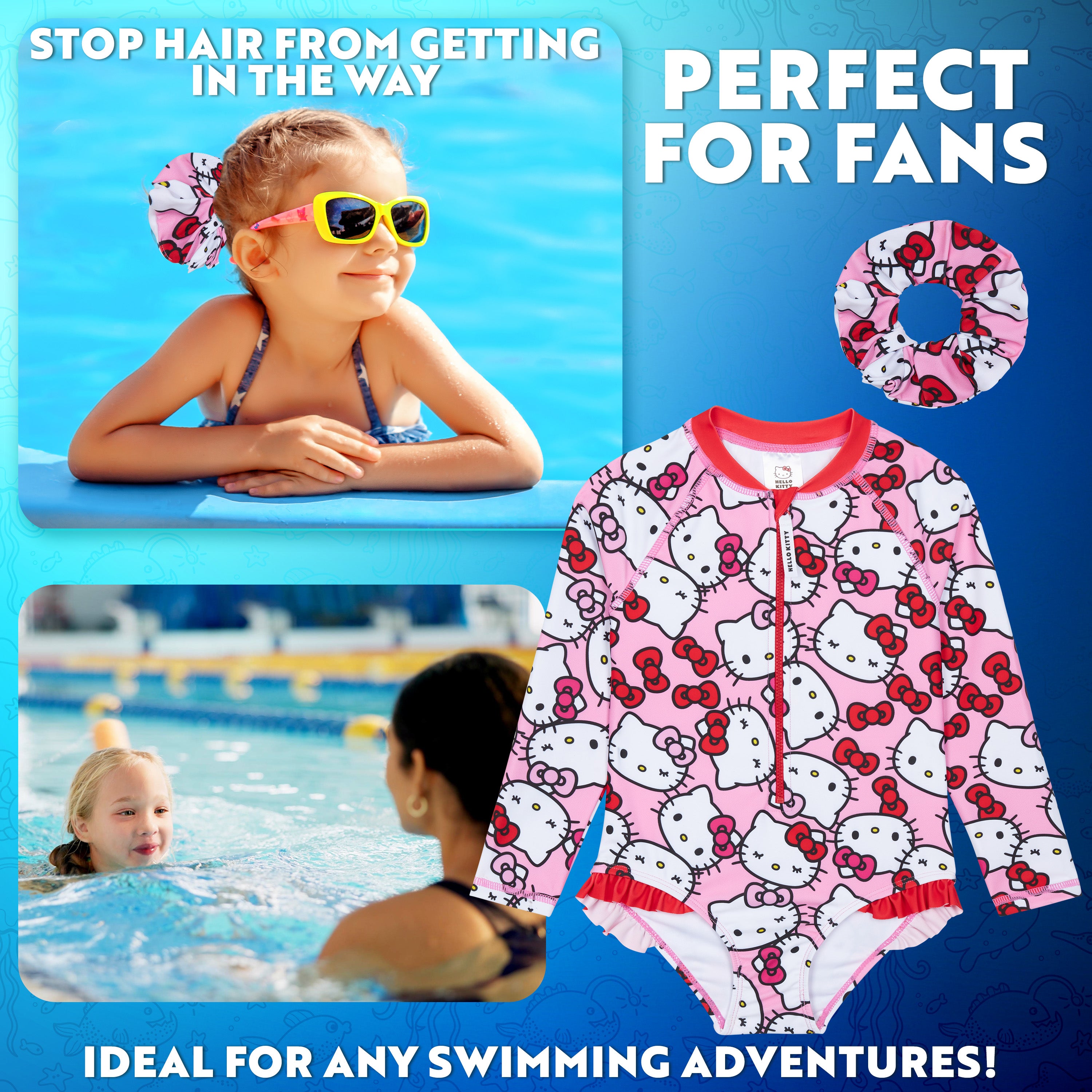 hello-kitty-maillot-bain-fille-1-pi-ce-manches-longues image 2