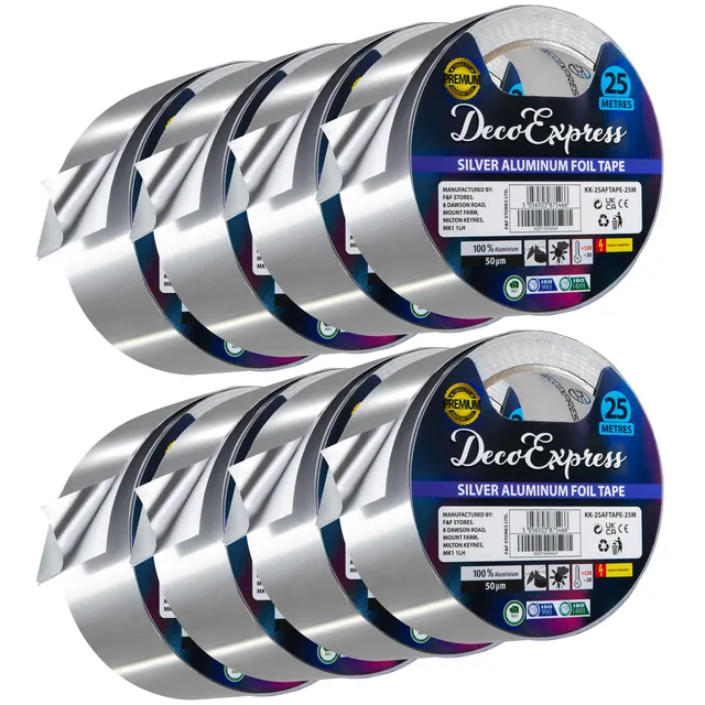deco-express-ruban-aluminium-adh-sif-25-m-lot-8-isolant image 1