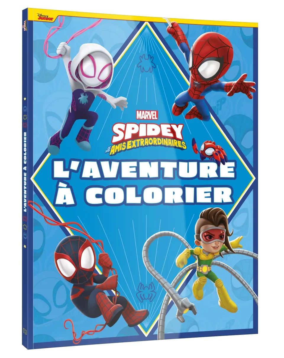 marvel-spidey-et-ses-amis-coloriage-g-ant-enfant image 1